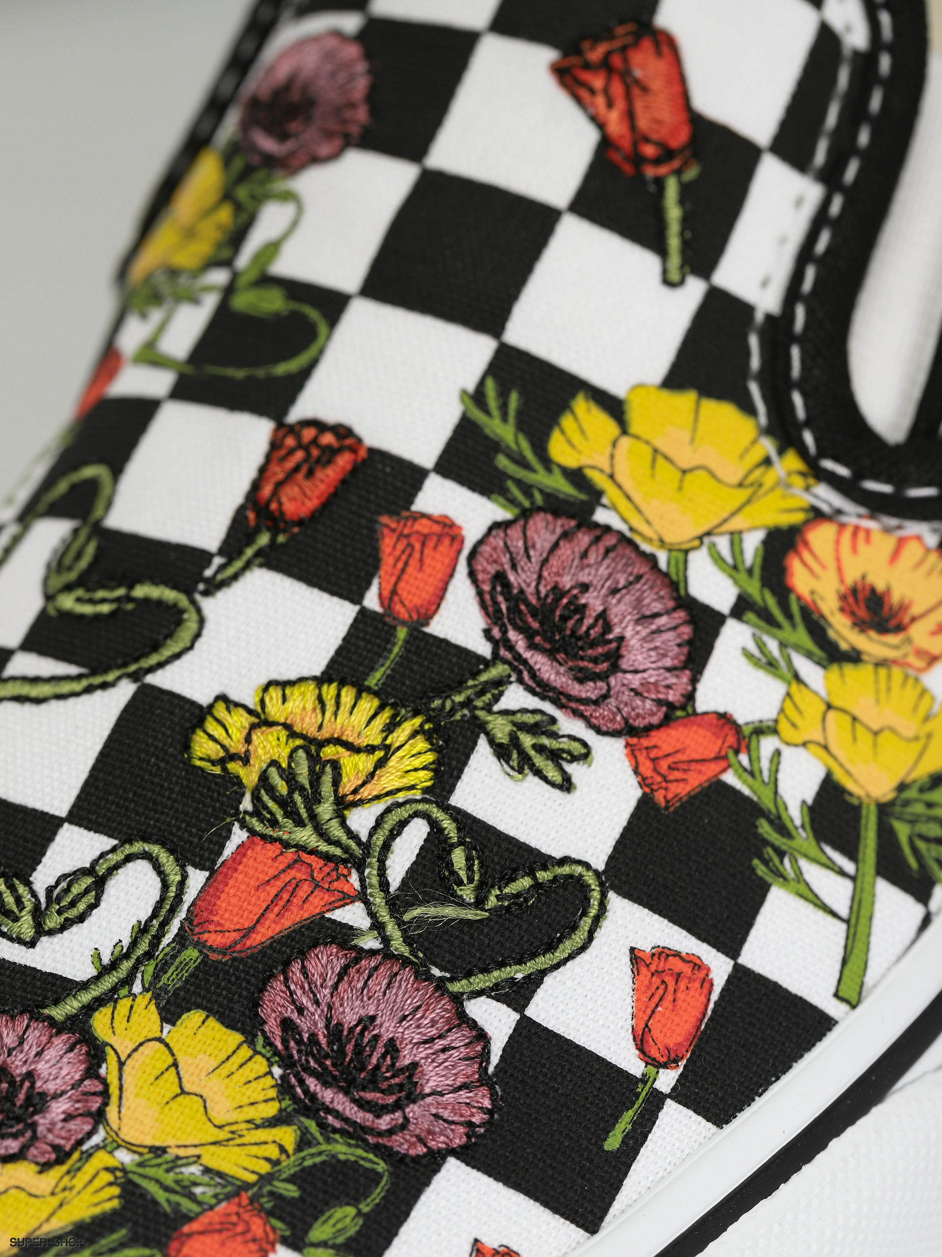 Vans shoes hot sale flower design