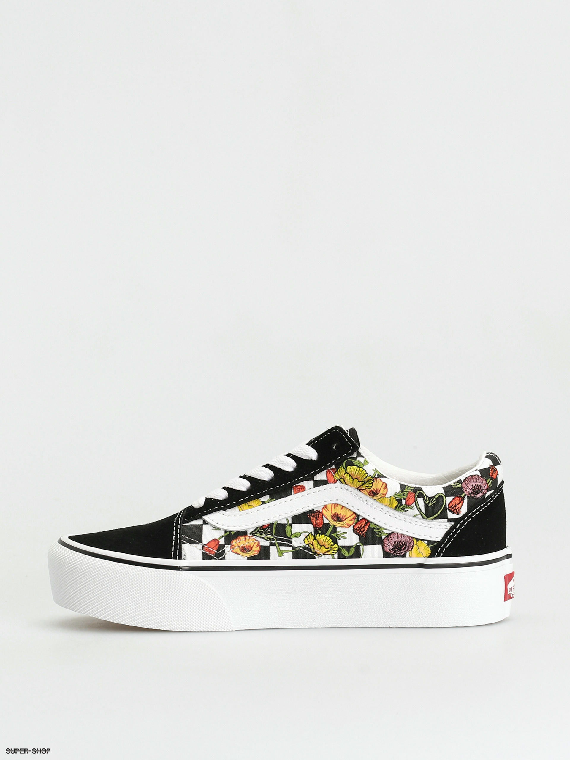 Vans old skool sales digi floral skate shoes