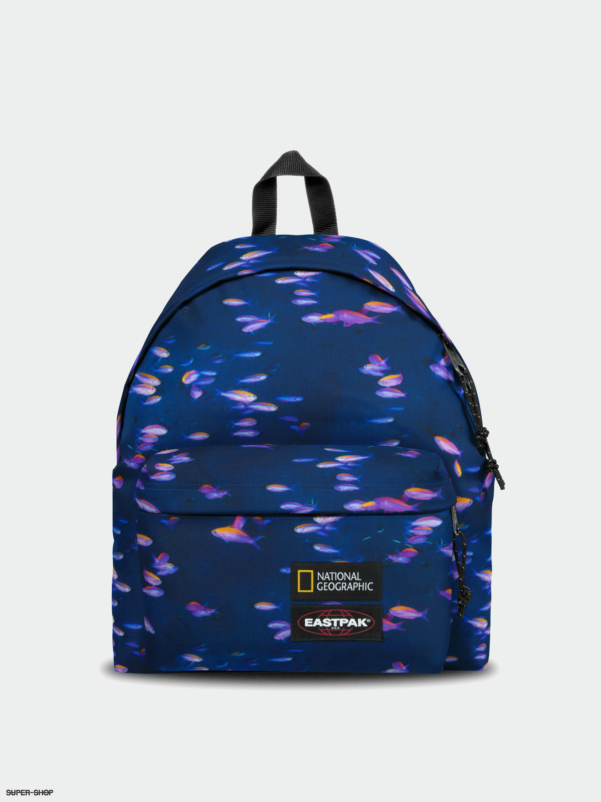 Eastpak X National Geographic Padded Pak R Backpack blue fish