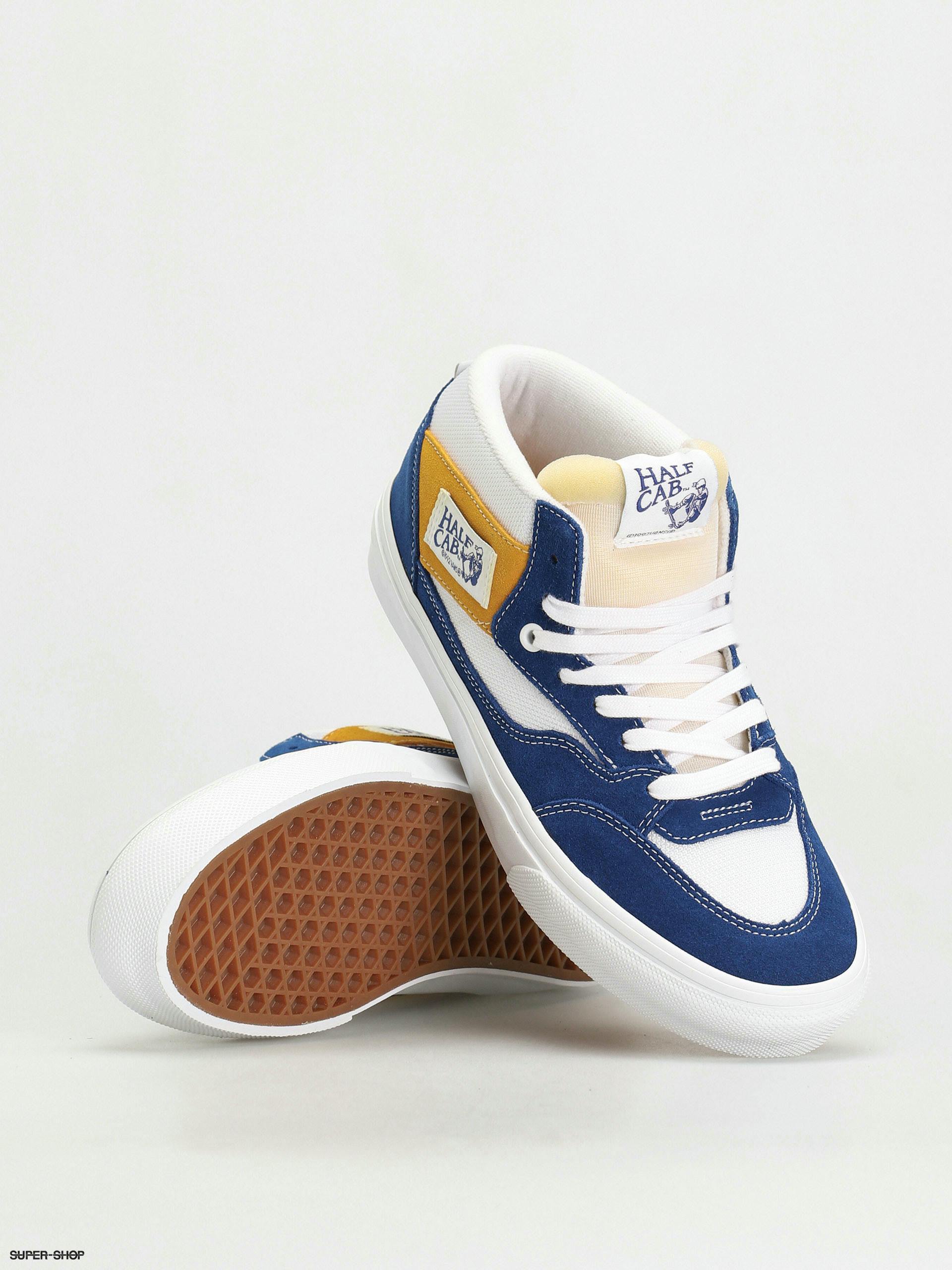 Vans shoes blue and 2024 yellow