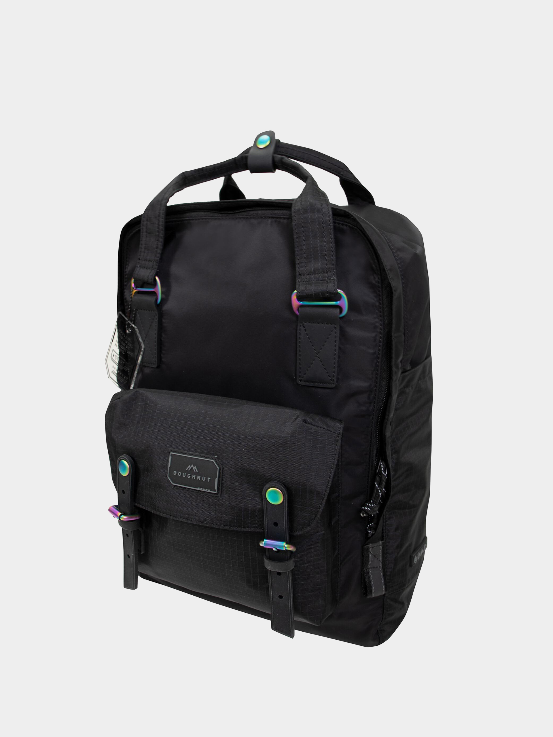 Doughnut Macaroon Large Gamescape Series Backpack - black  display picture 3