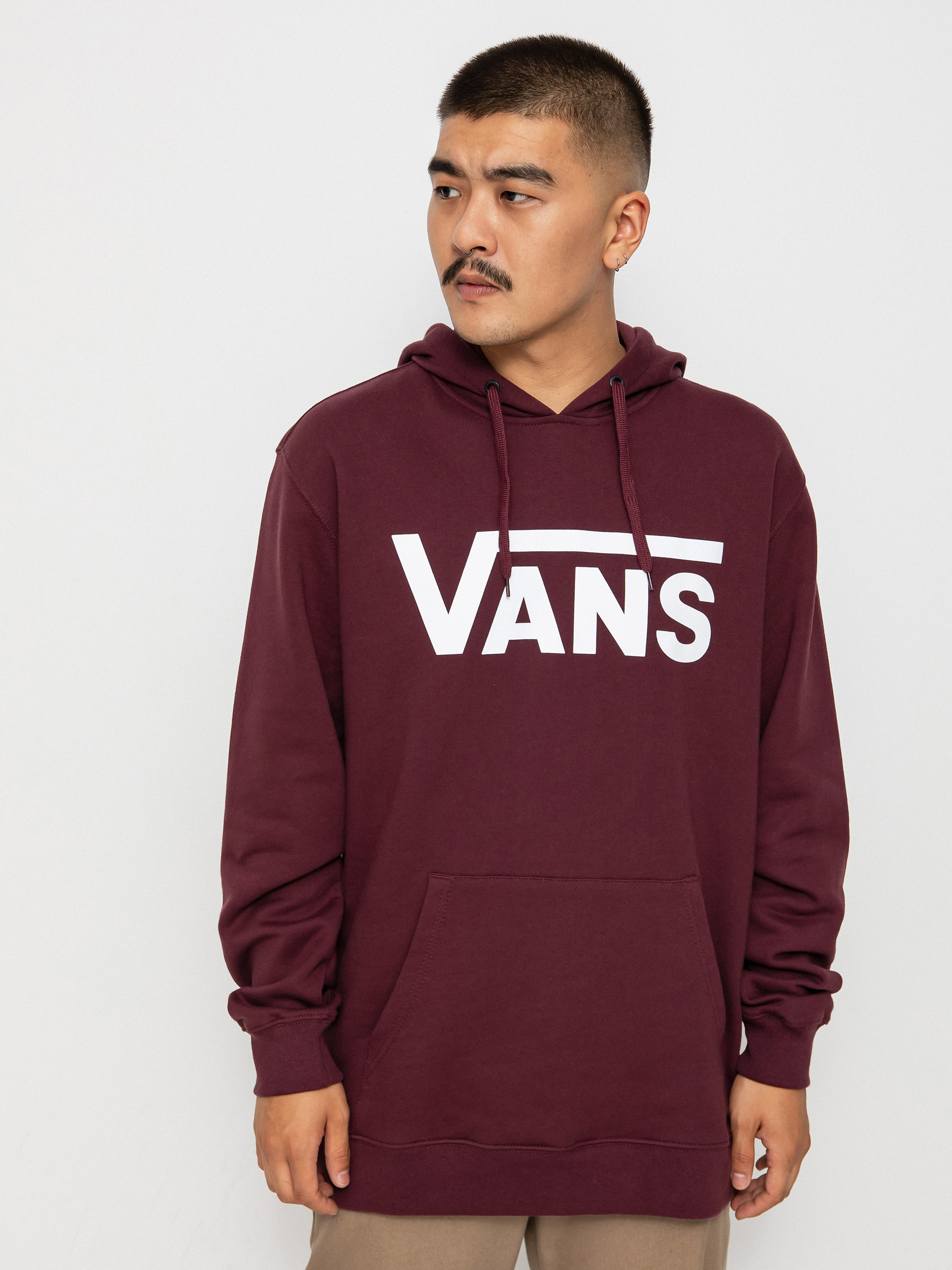 Vans Classic II HD Hoodie (port royale/white)