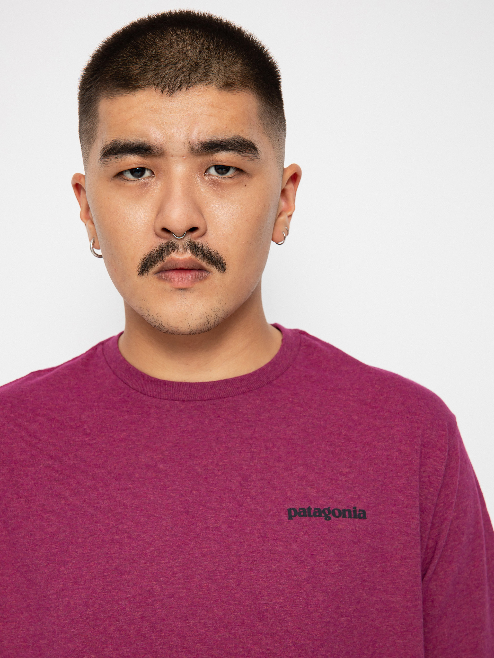 Patagonia P 6 Logo Responsibili T-shirt (star pink)