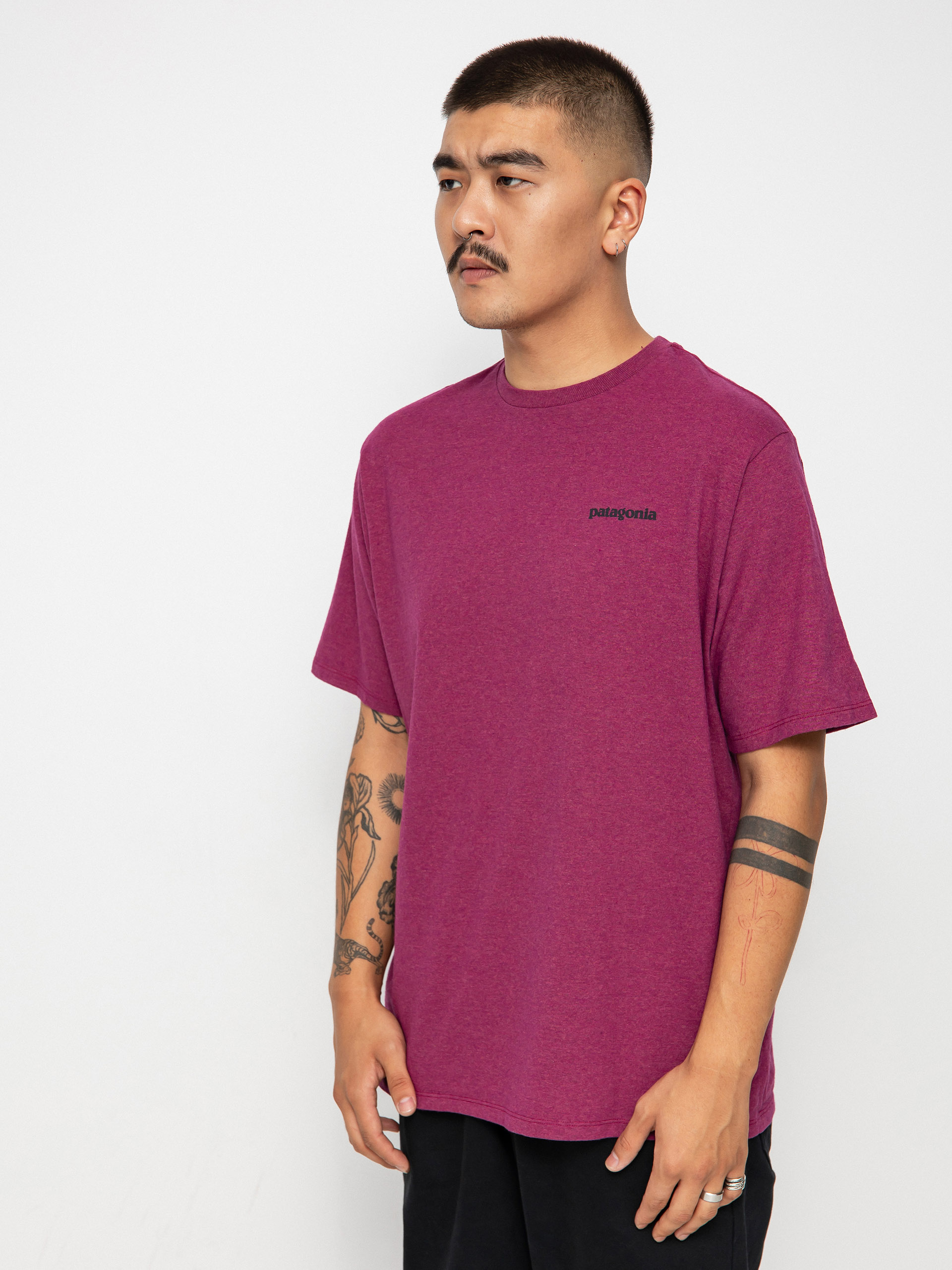 Patagonia P 6 Logo Responsibili T-shirt (star pink)
