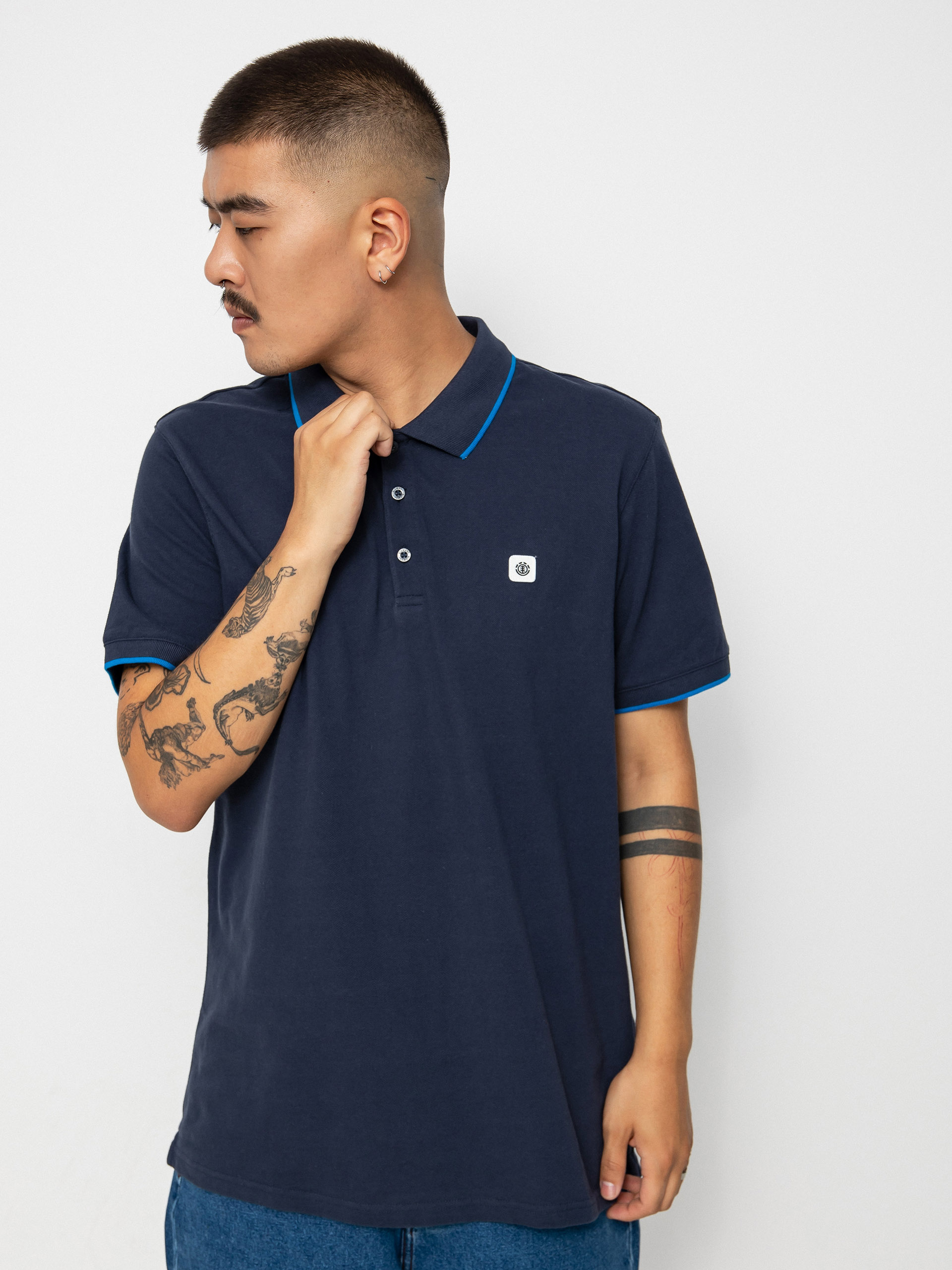 Element Freddie Polo t-shirt (eclipse navy)