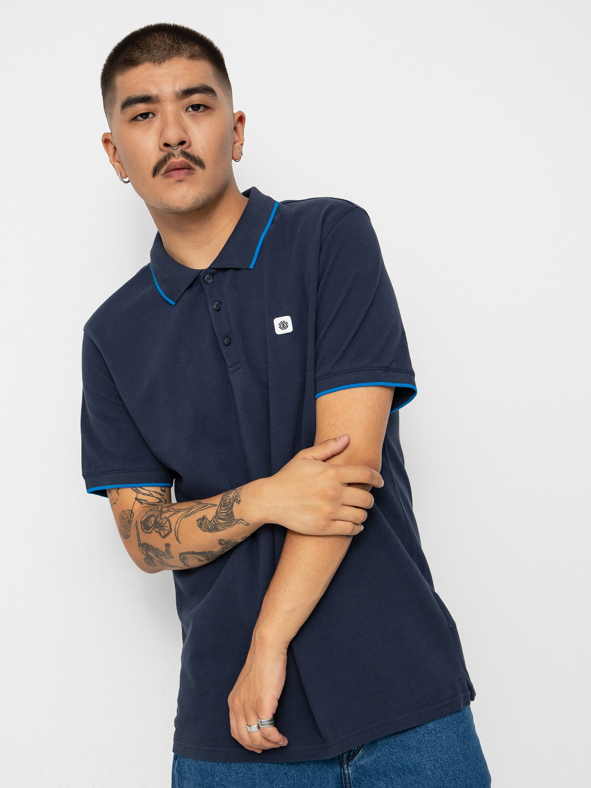 Element Freddie Polo t-shirt (eclipse navy)