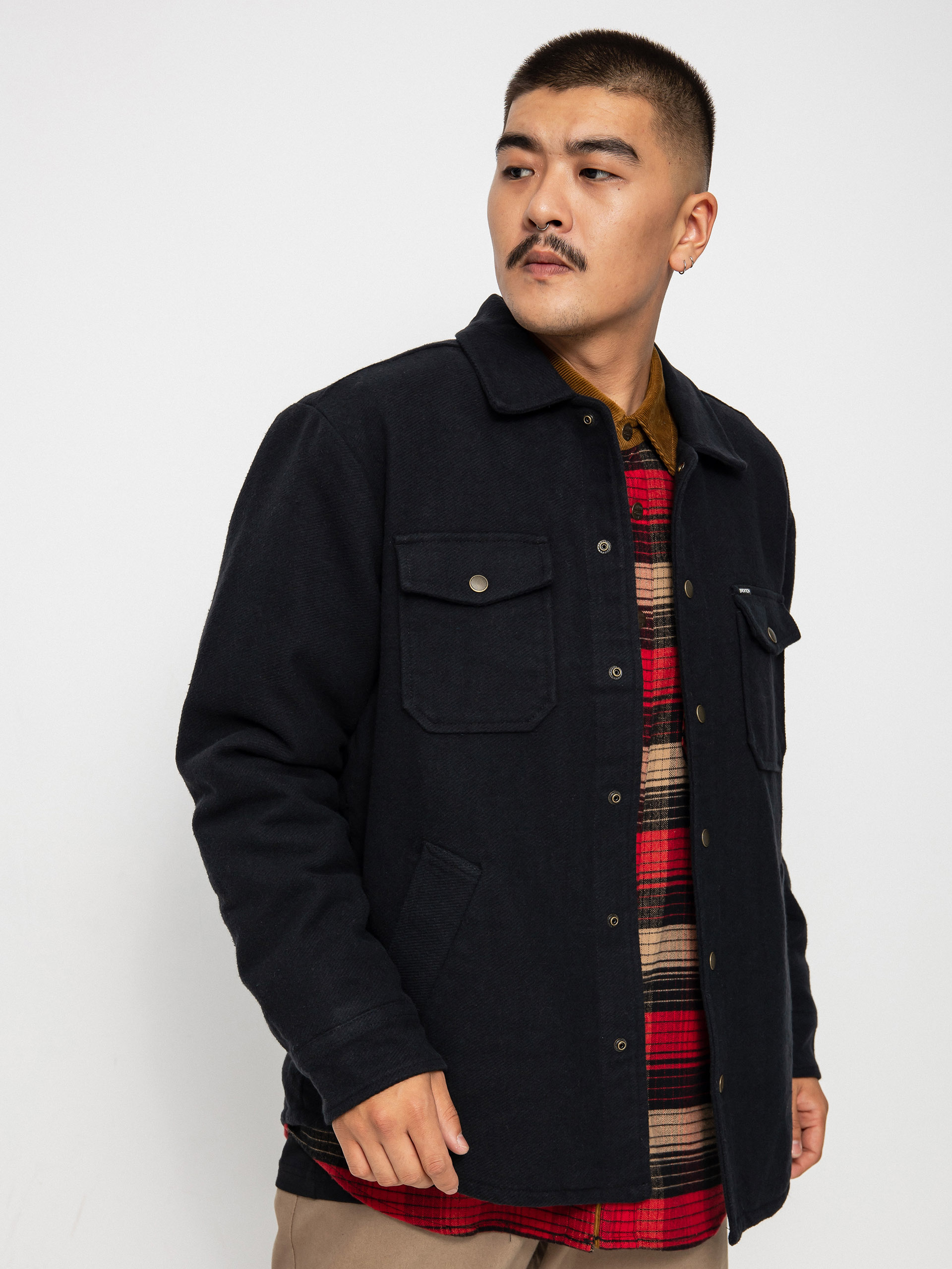 Brixton Bowery Lined Jacket (black)
