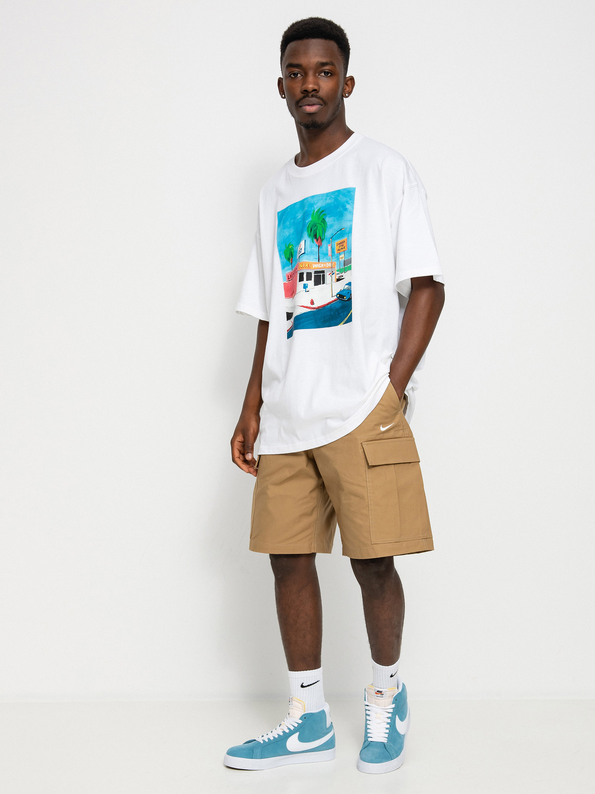 Nike SB Laundry T-shirt (white)