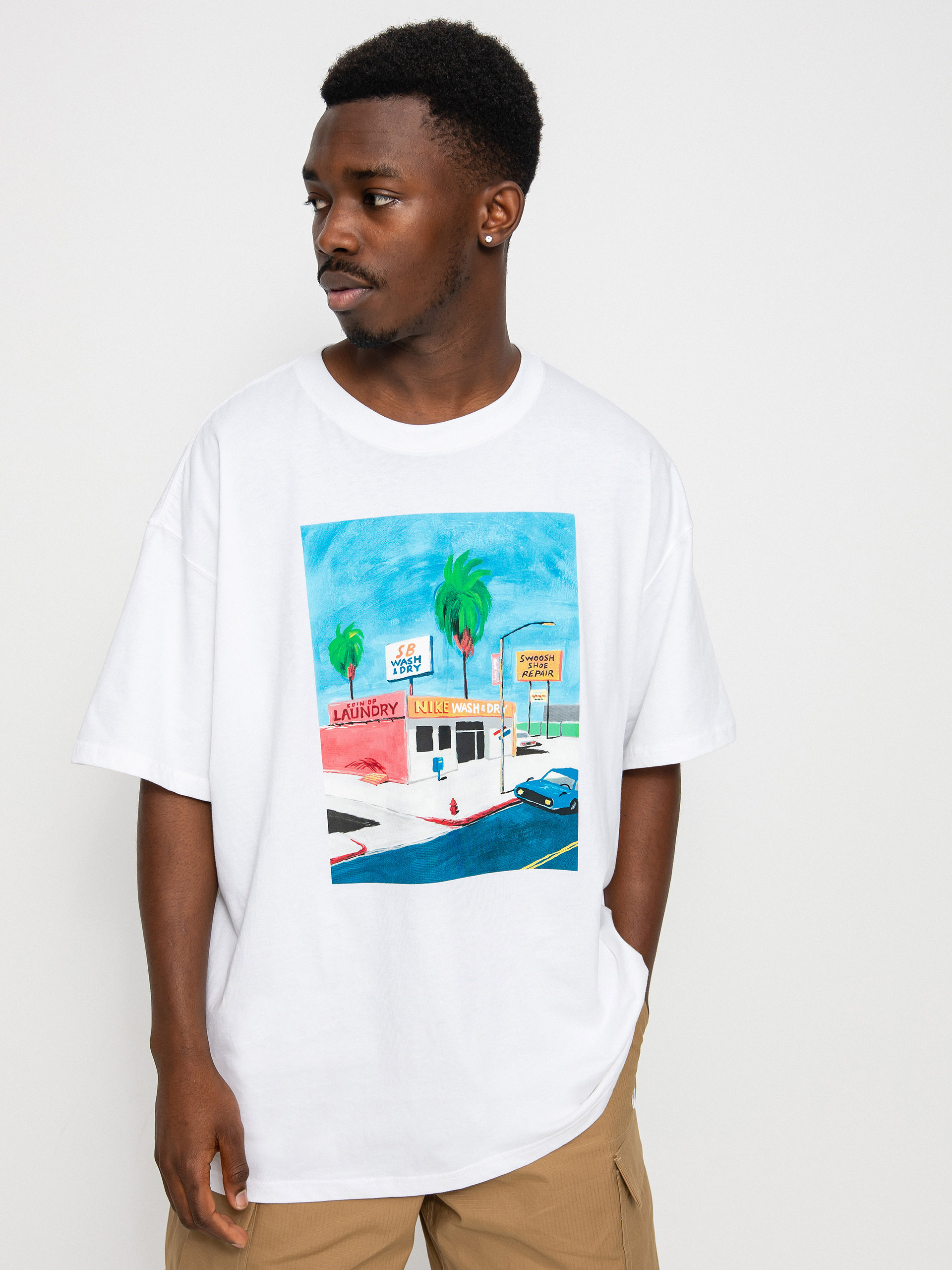 Nike SB Laundry T-shirt (white)