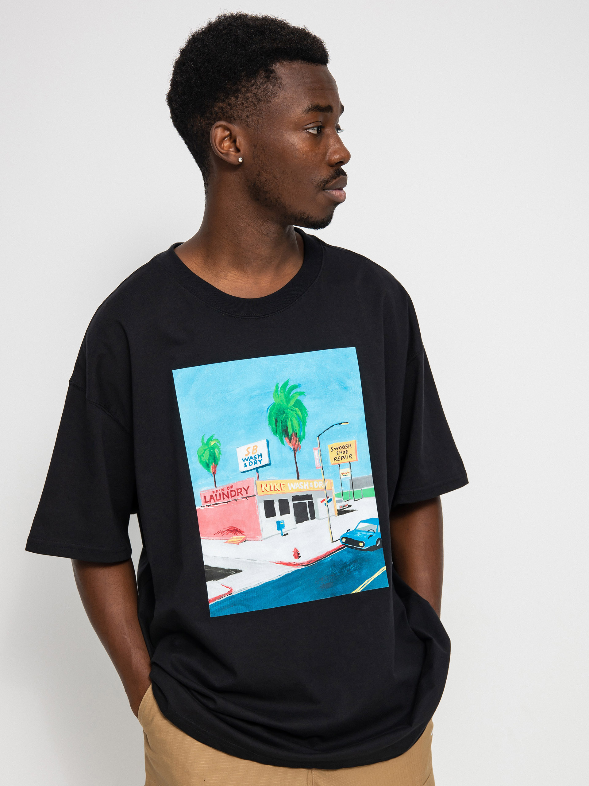 Nike SB Laundry T-shirt - black (black)