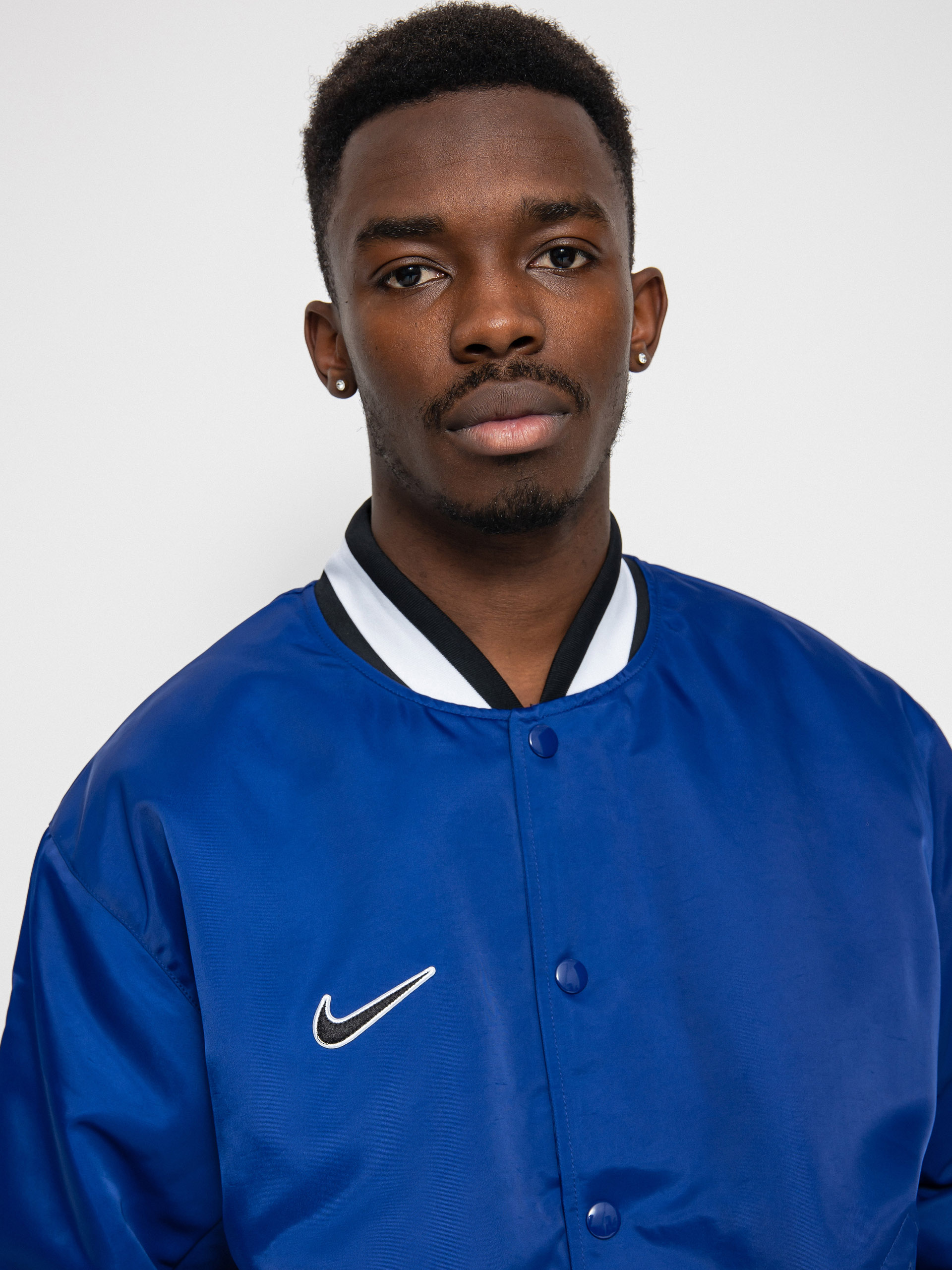 Nike SB Bsbl Varsity Jacket (deep royal blue/black/white/white)