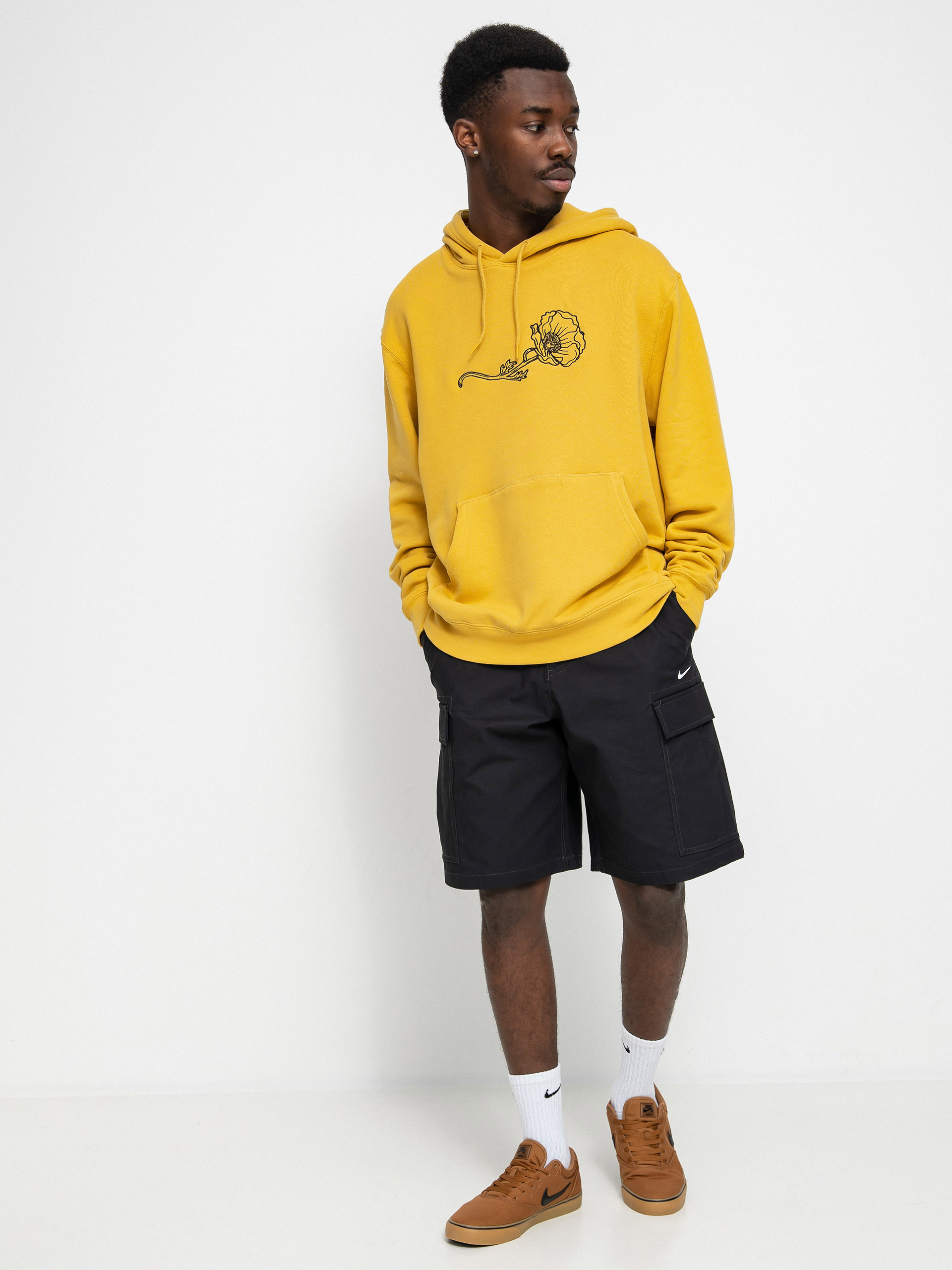 Nike SB Novelty HD Hoodie (sanded gold/black)