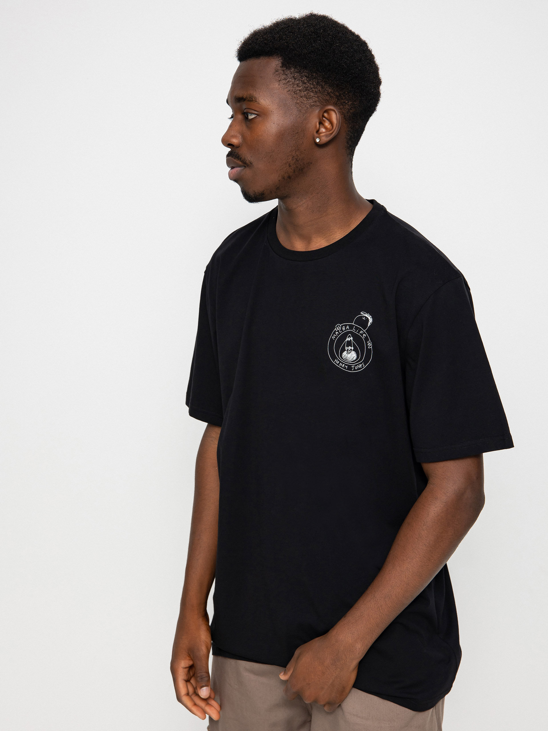 Macba Life Henry Jones Skate Logo T-shirt (black)