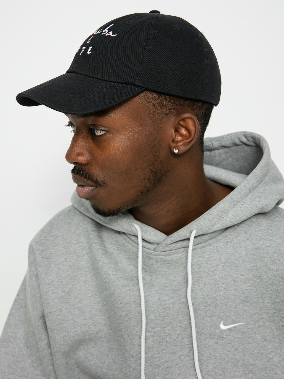 Macba Life Dad Cap Face Logo Cap (black)