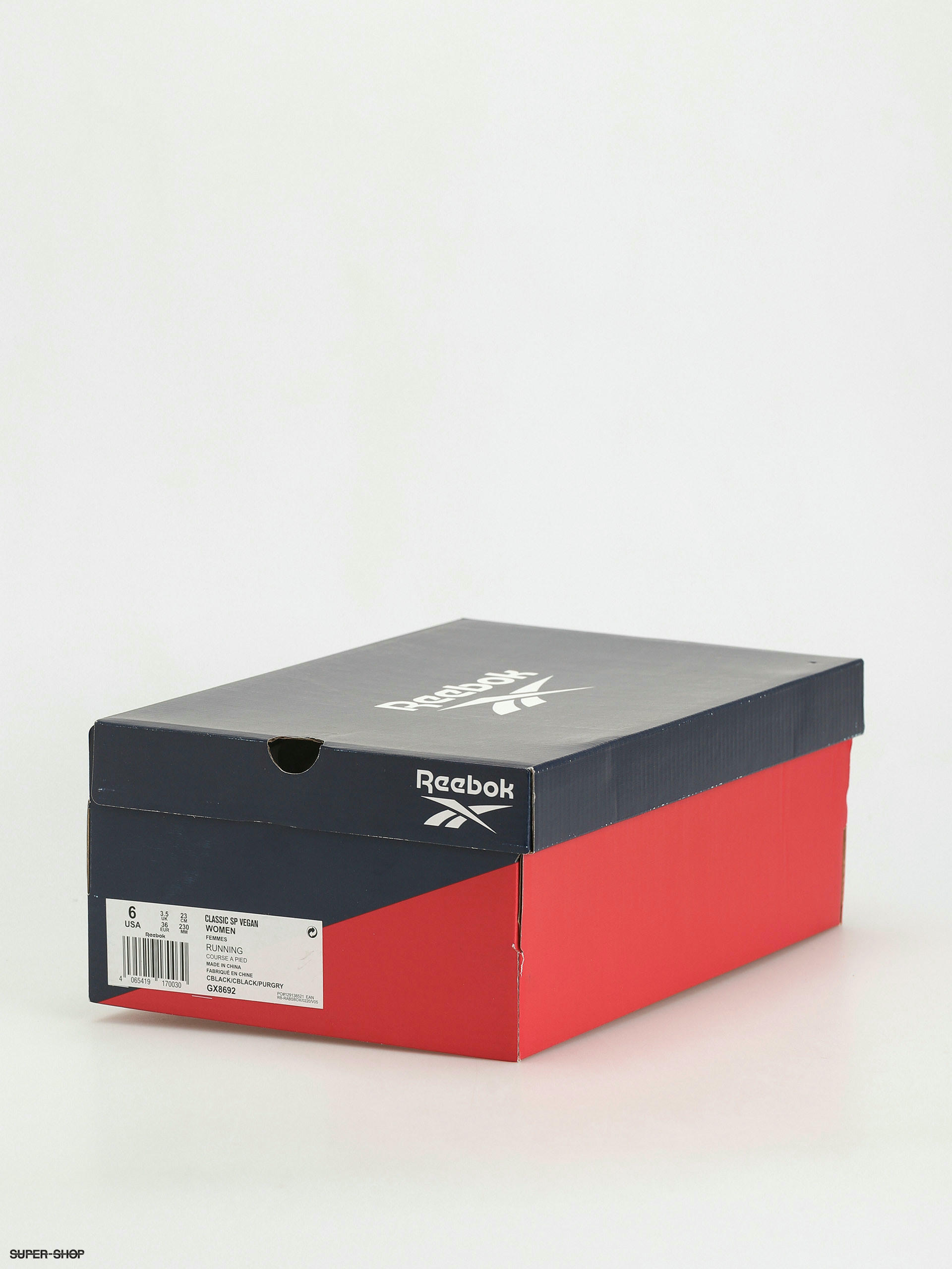 Reebok cheap shoes box