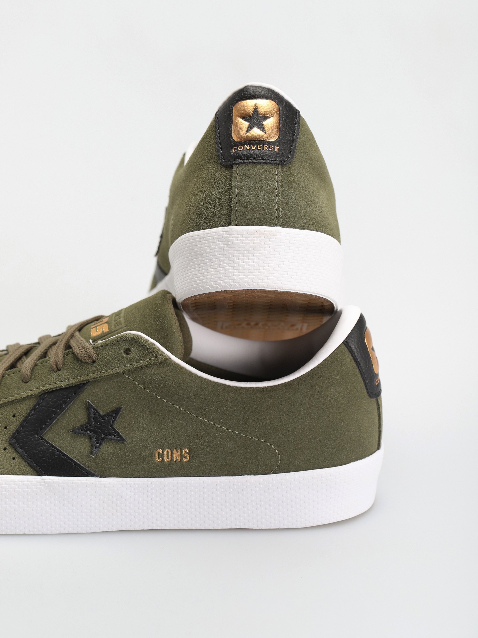 Converse Pro Leather Vulcanized Ox Schuhe (utility/black/white)