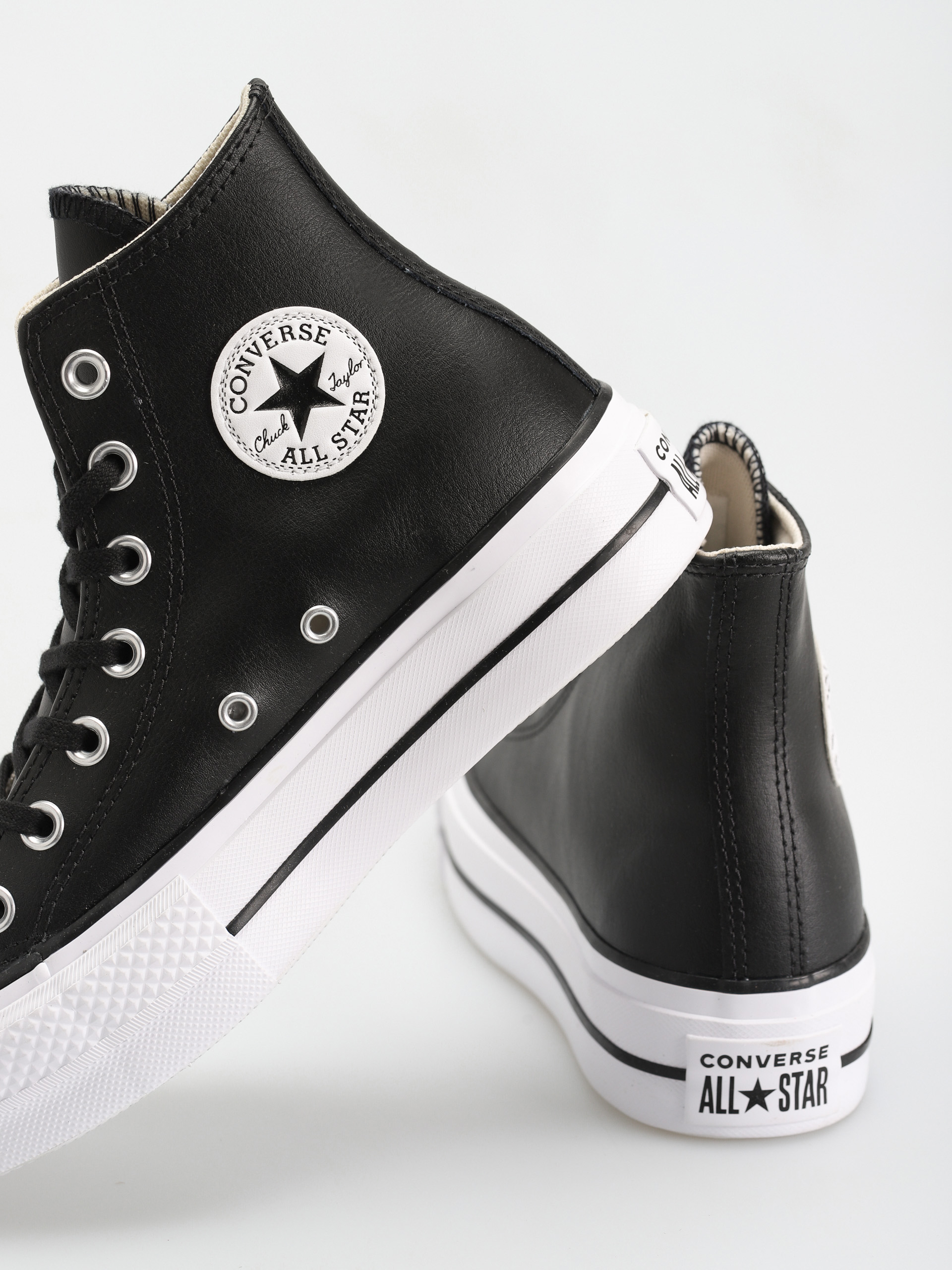 Converse Chuck Taylor All Star Lift Hi Chucks Wmn (black/black/white)