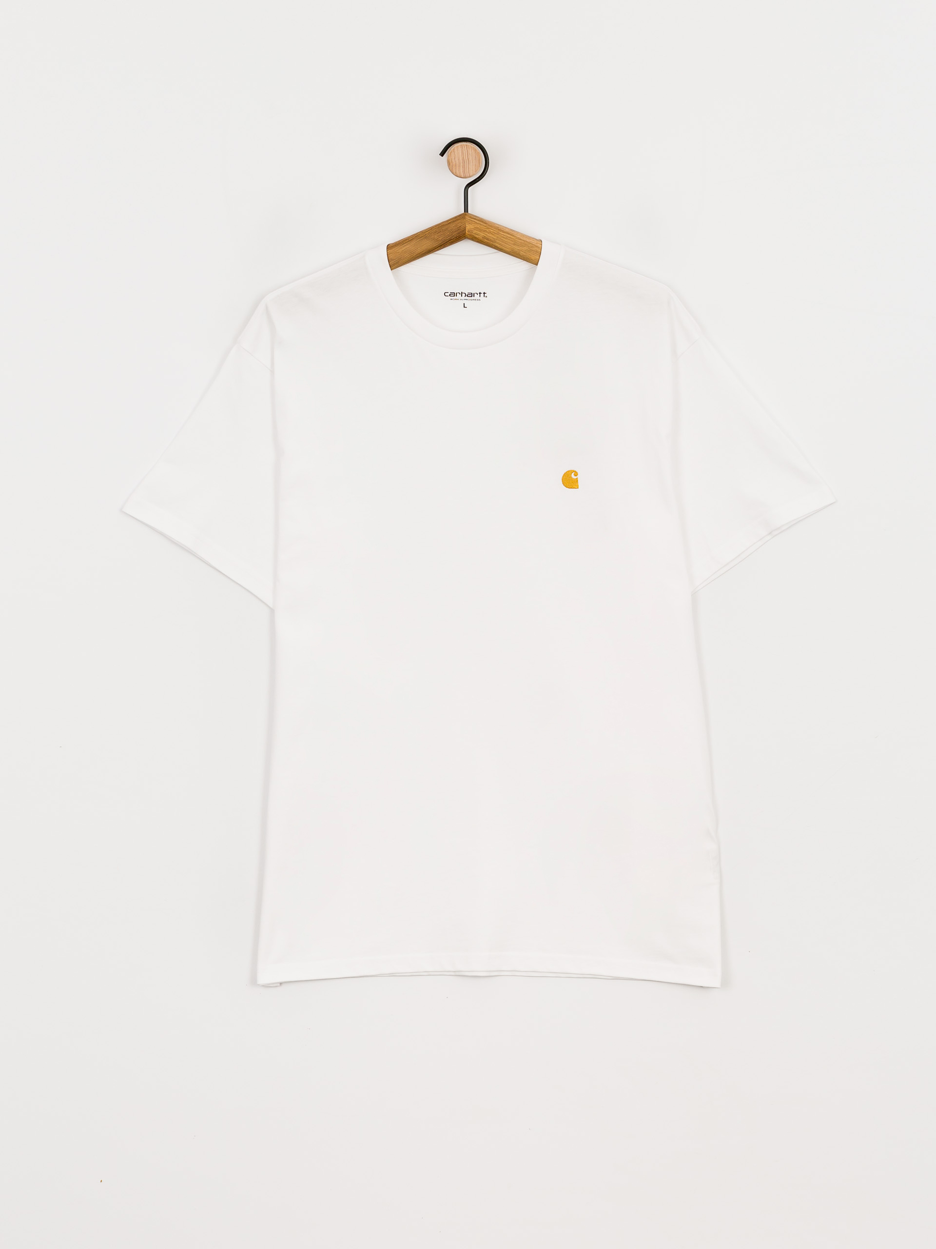 Carhartt WIP Chase T-shirt (white/gold)