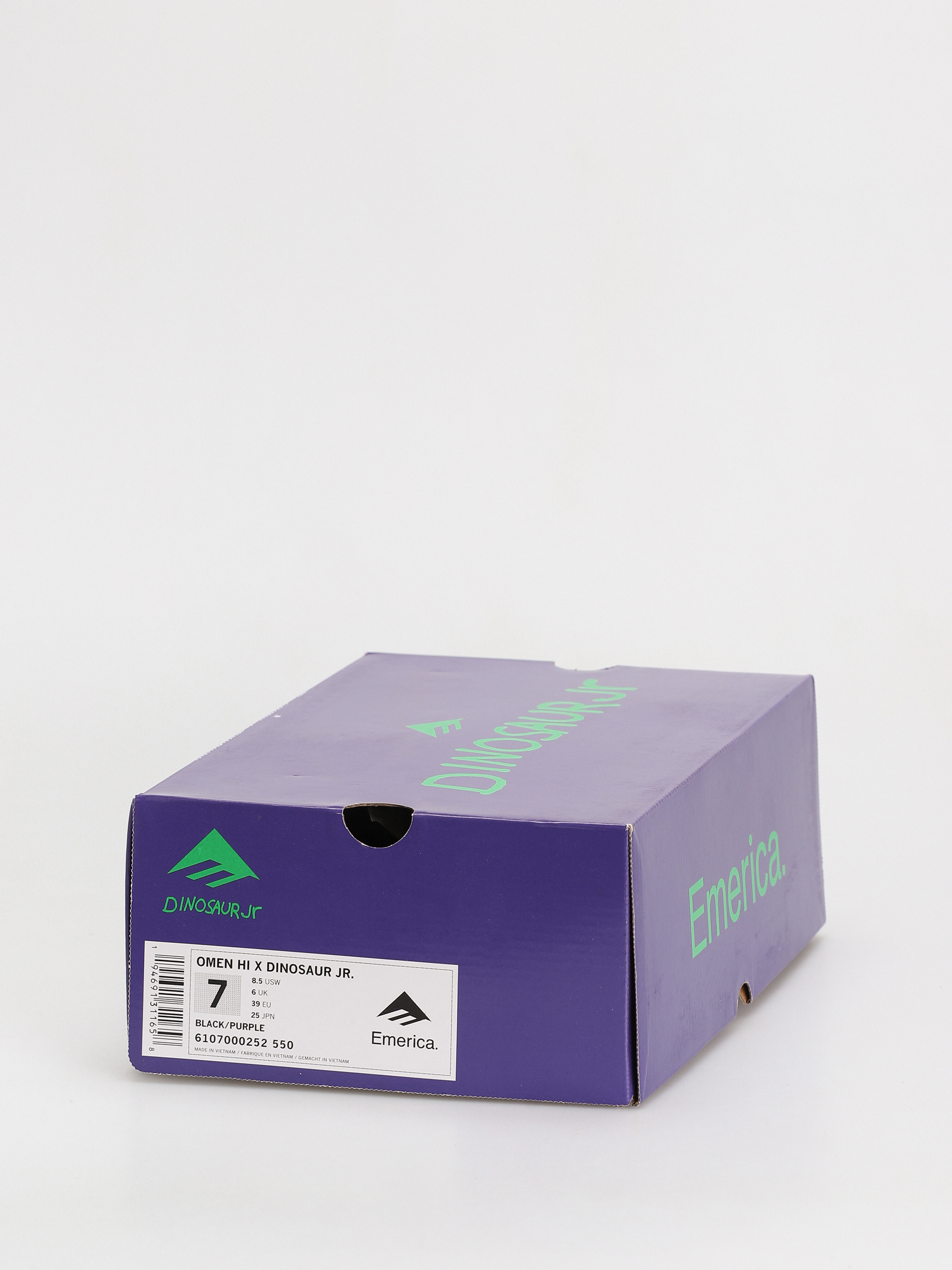 Emerica Omen Hi X Dinosaur Shoes (black/purple)