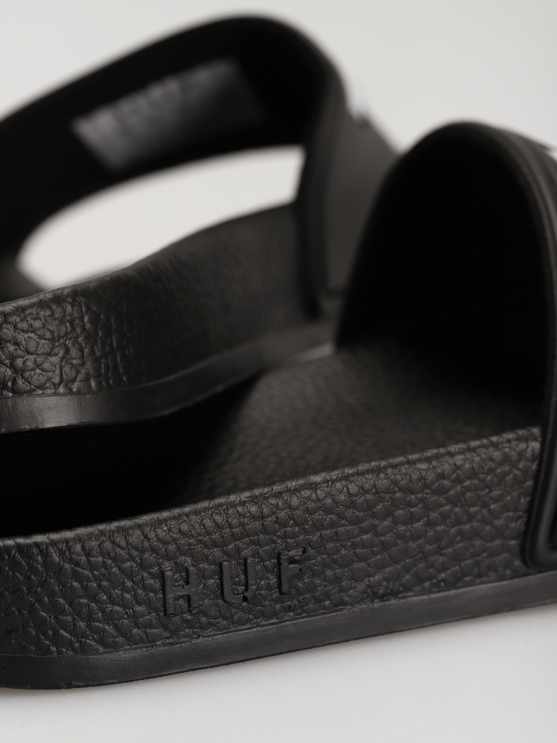 HUF X Thrasher Slide Flip-flops (black)