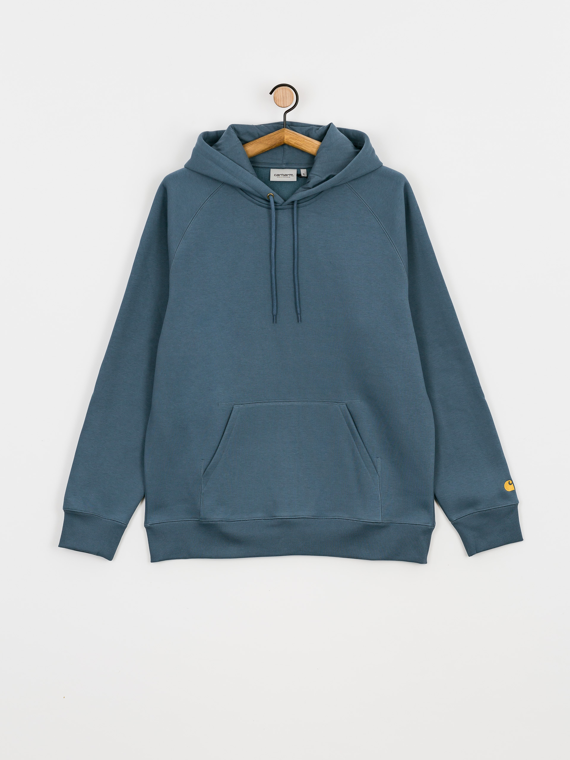 Carhartt WIP Chase HD Hoodie (storm blue/gold)