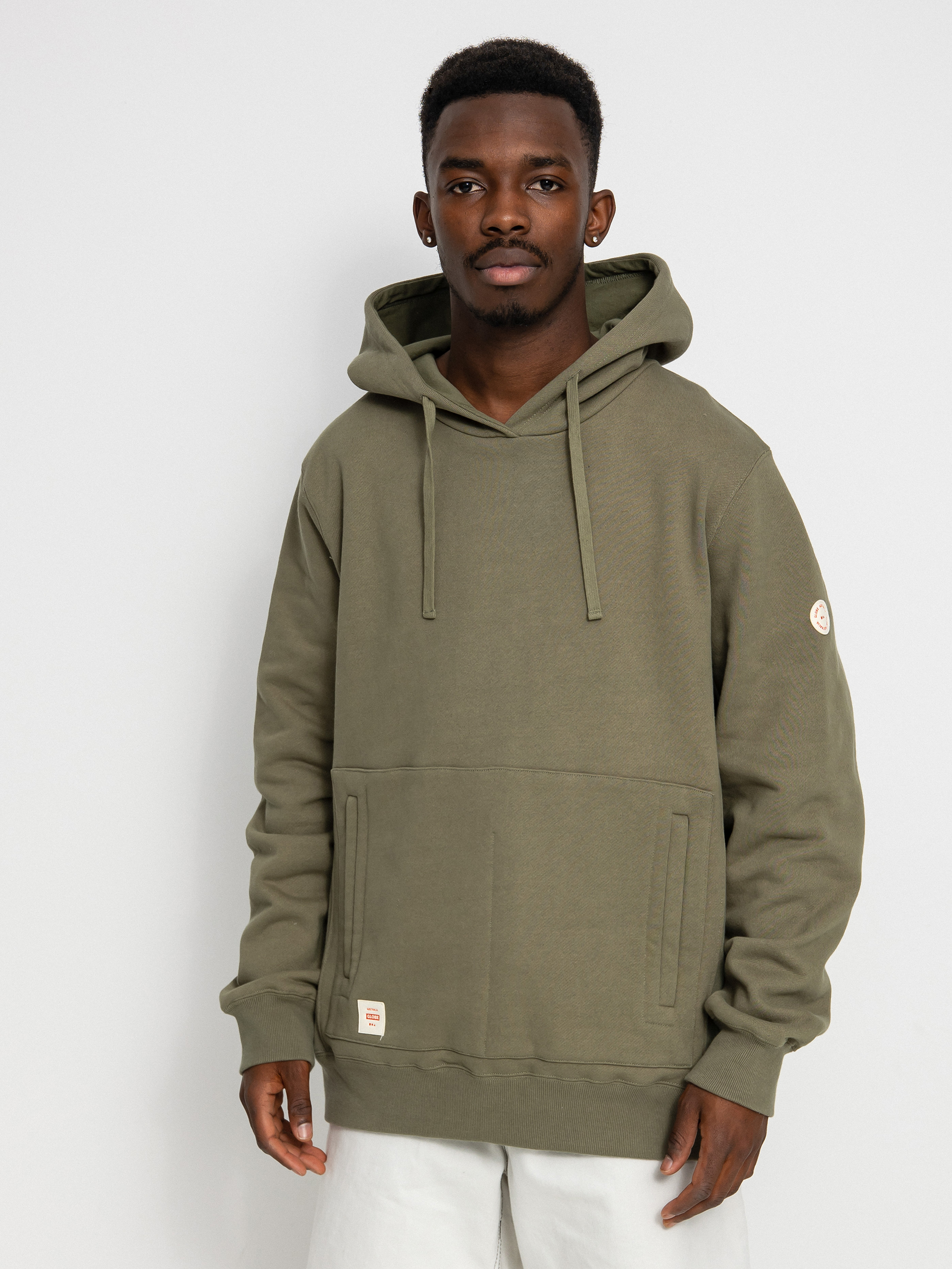 Globe Burly HD Hoodie (olive)