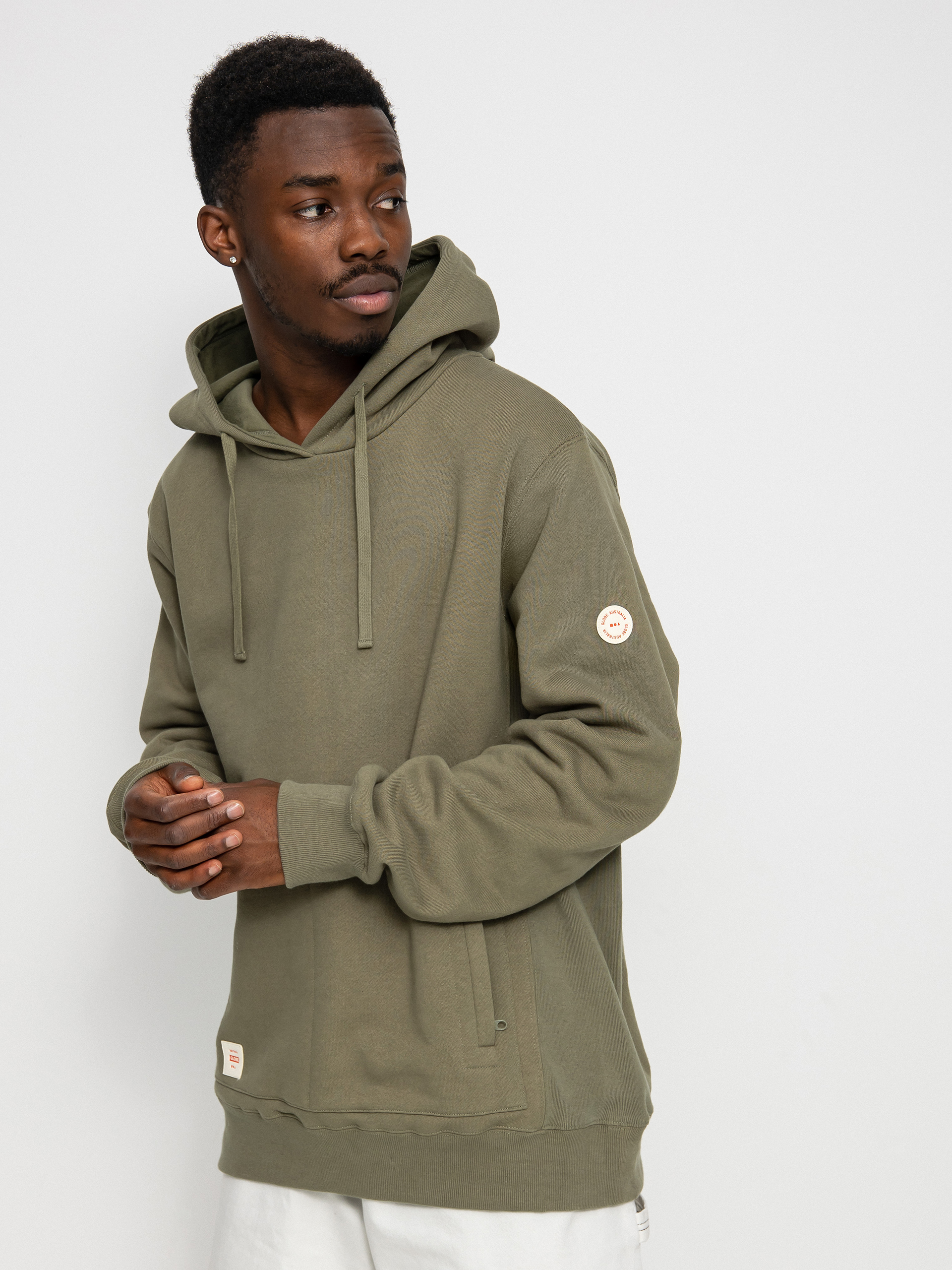Globe Burly HD Hoodie (olive)