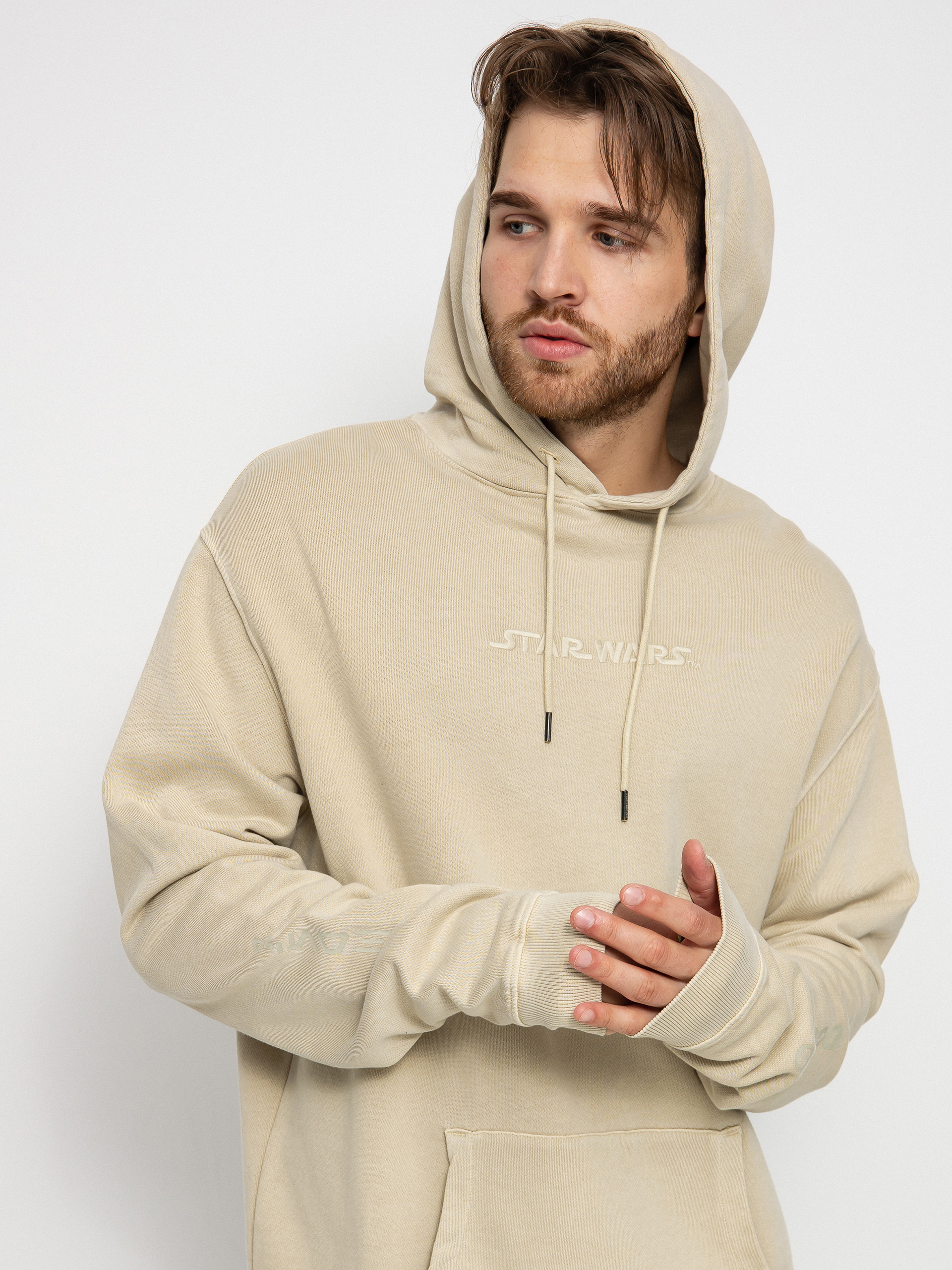 DC X Star Wars Star Lightside HD Hoodie (beige)