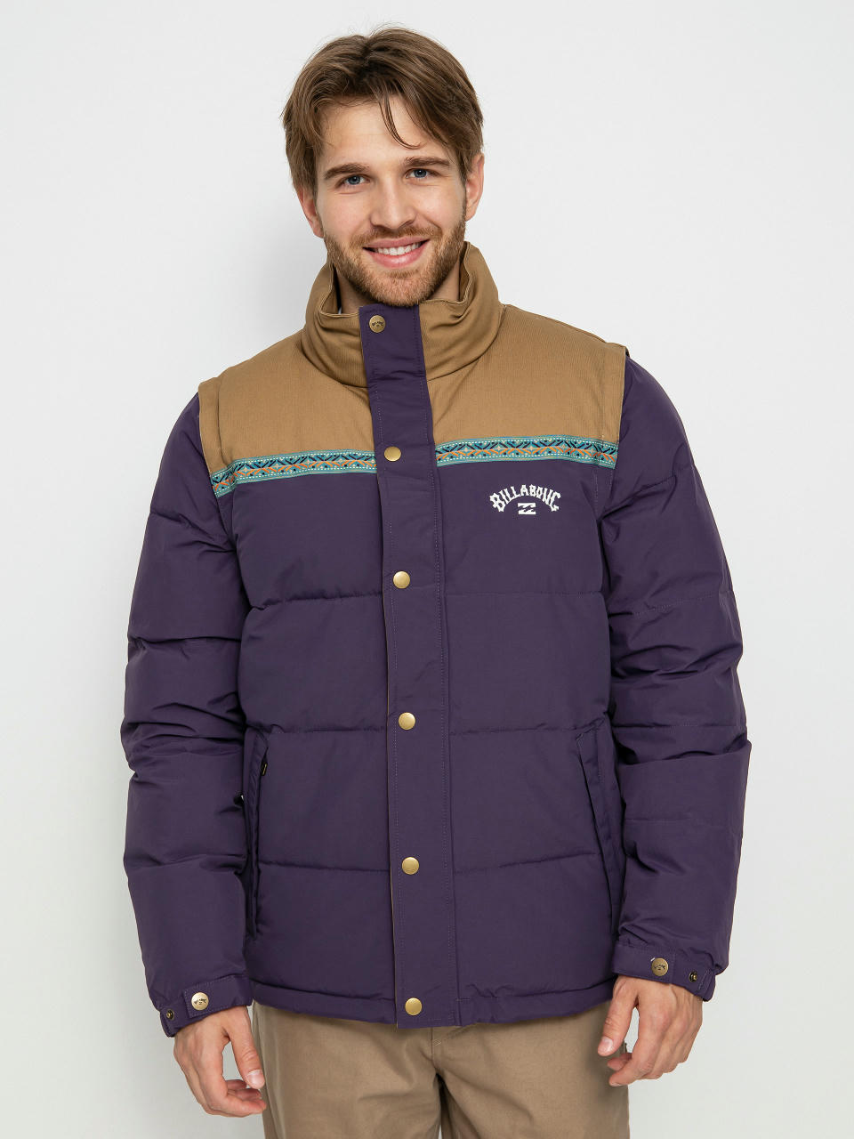 Billabong Heritage Puffer Jacke (purp)