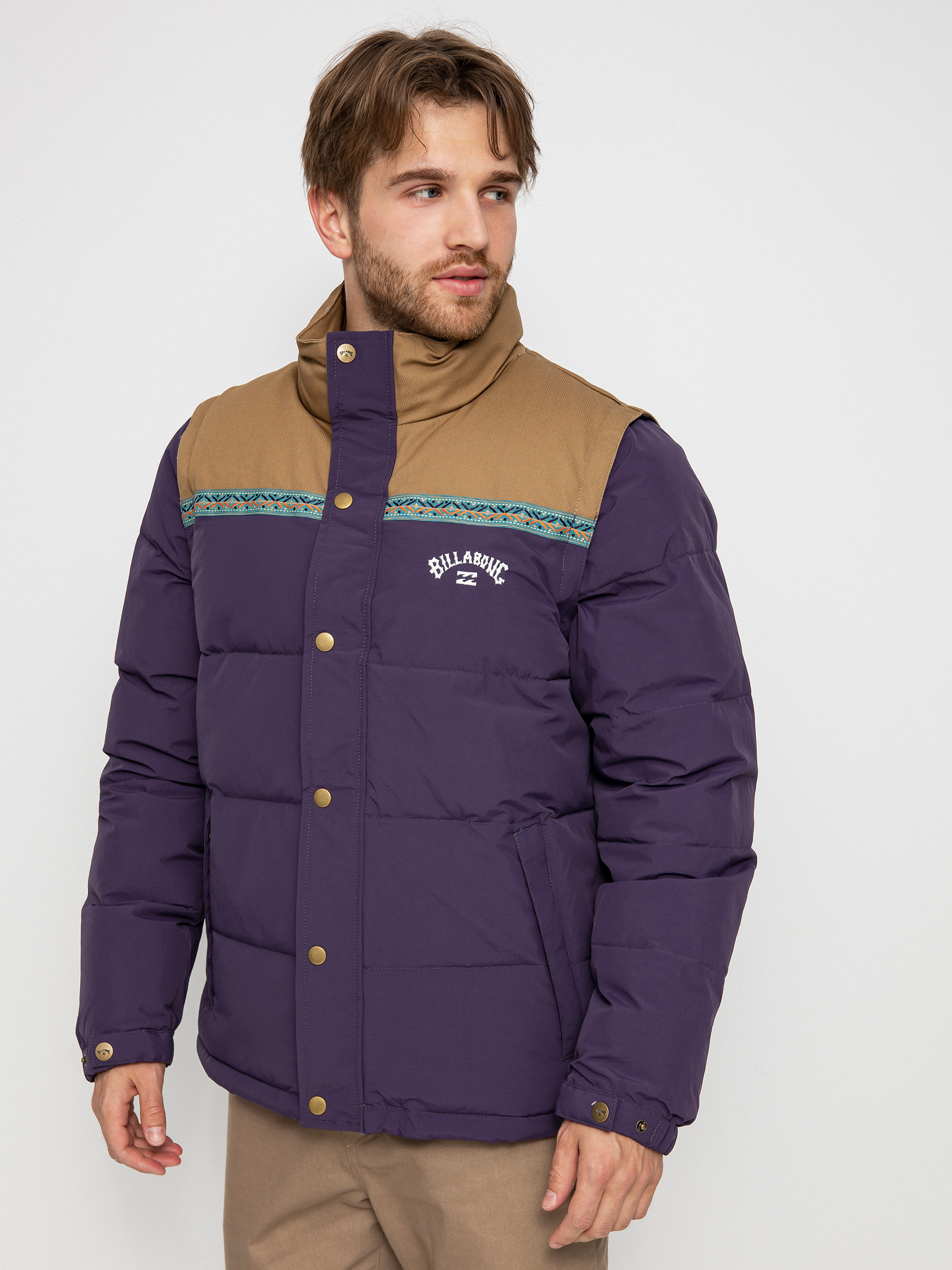 Billabong Heritage Puffer Jacke (purp)