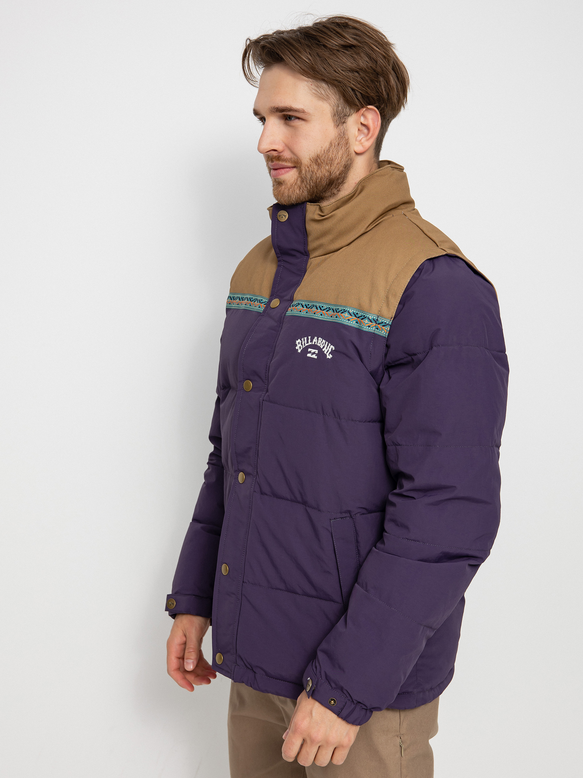 Billabong Heritage Puffer Jacke (purp)