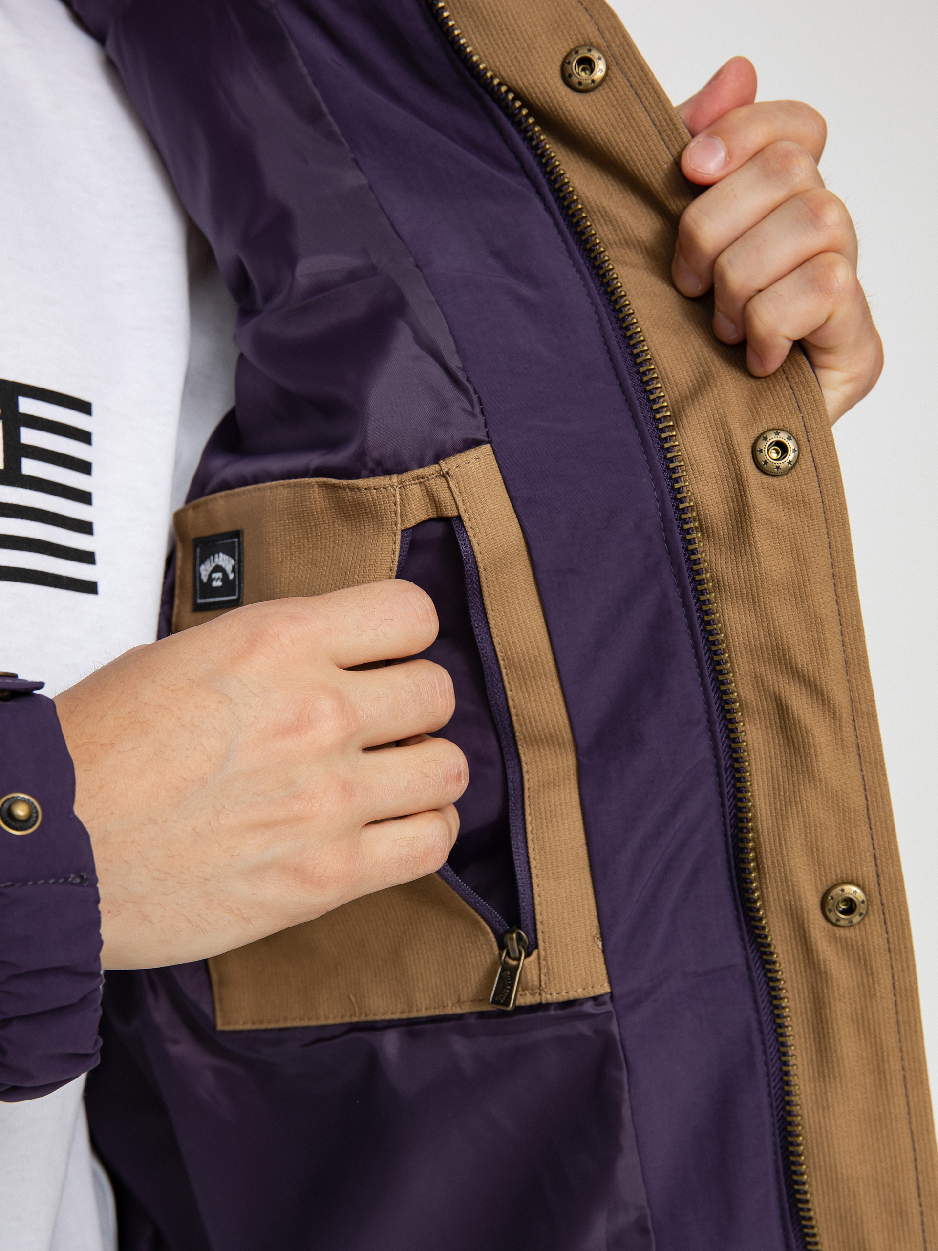 Billabong Heritage Puffer Jacke (purp)