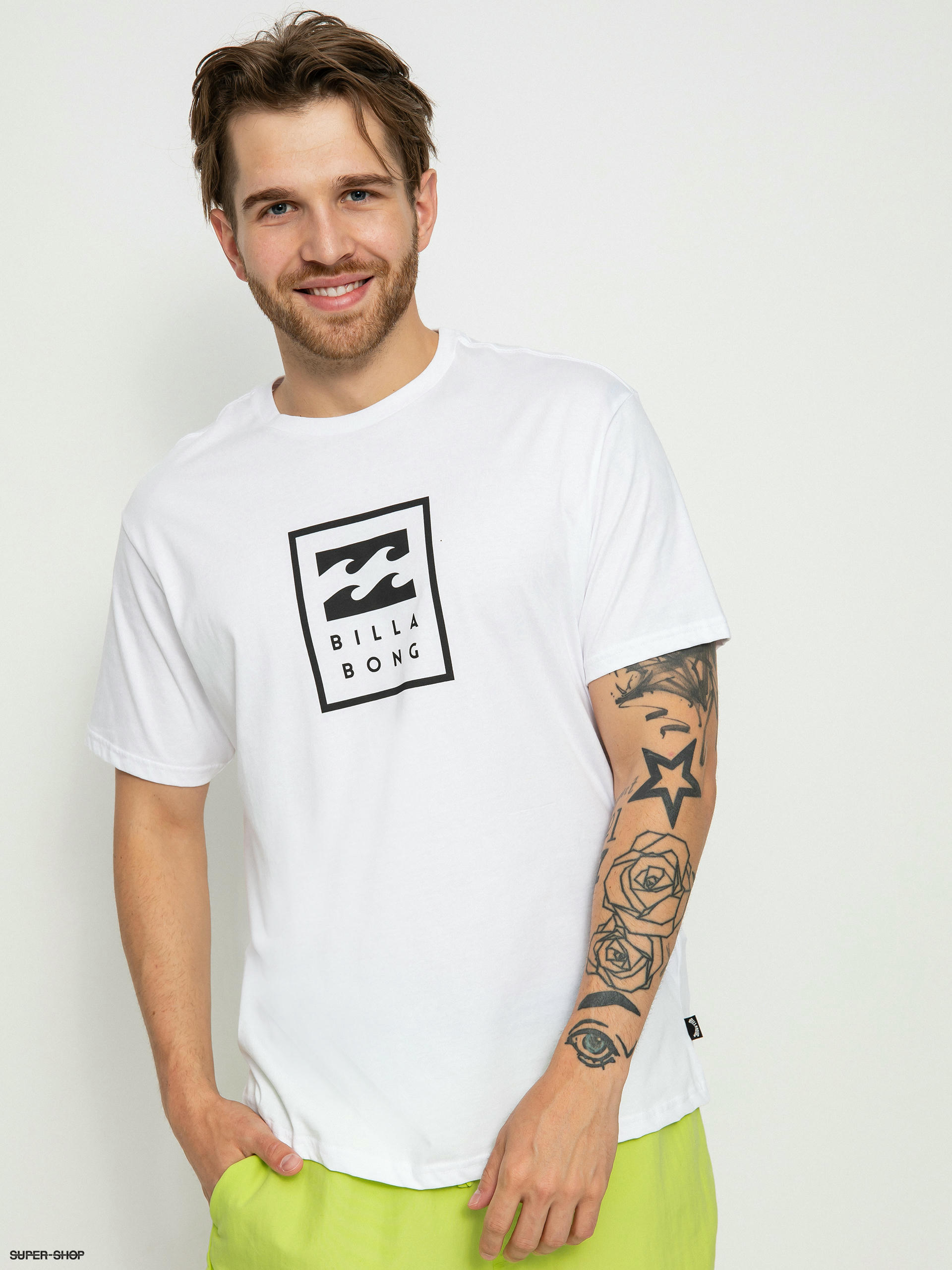 Camiseta Billabong M/L Dragon Branco