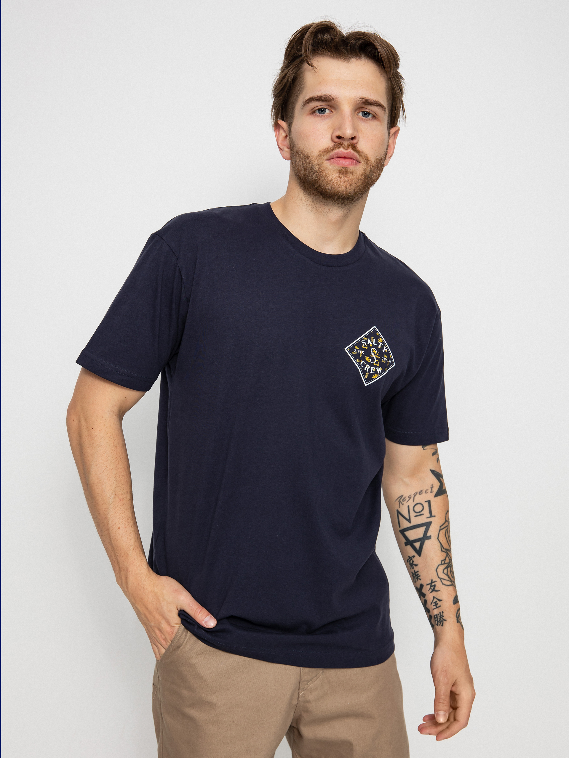 Salty Crew Tippet Tides Premium T-shirt (navy)