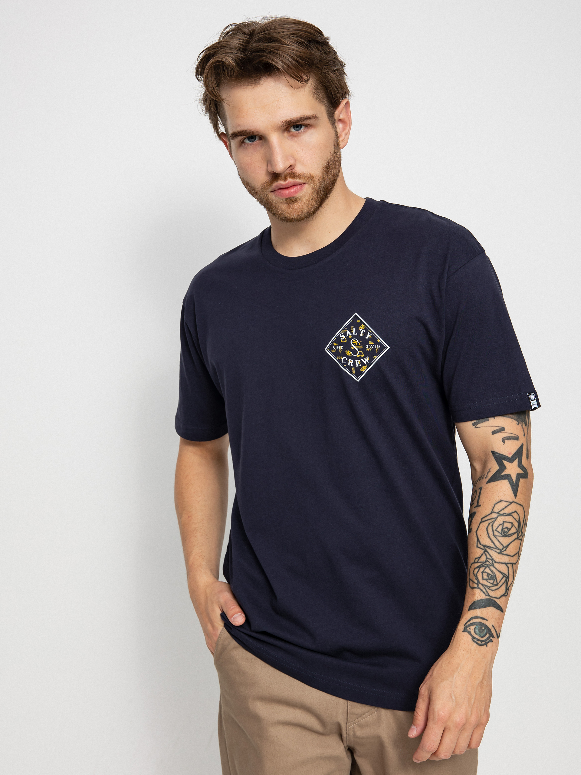 Salty Crew Tippet Tides Premium T-shirt (navy)