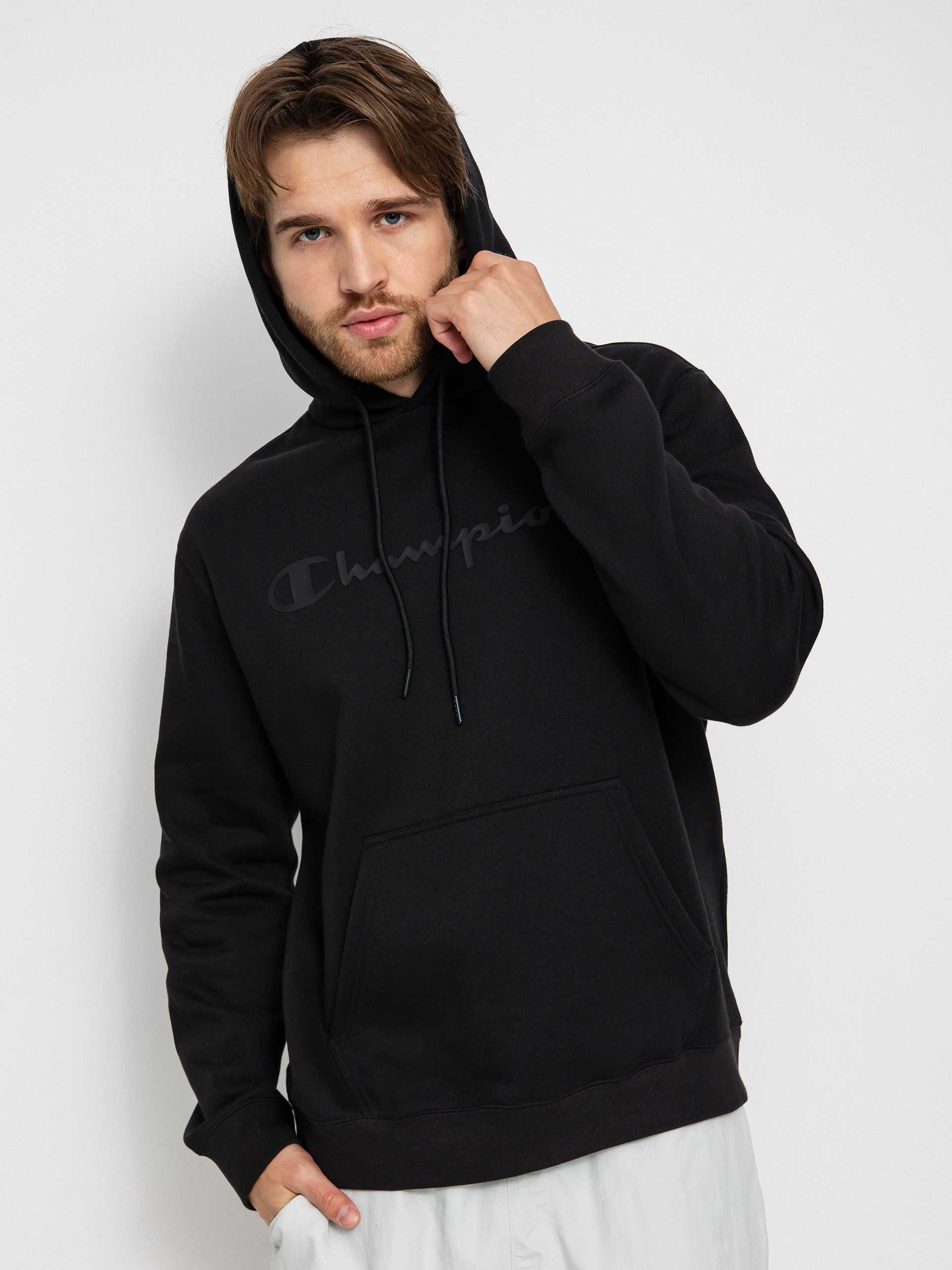 Champion Legacy Hooded Sweatshirt 218282 HD Hoodie (nbk)