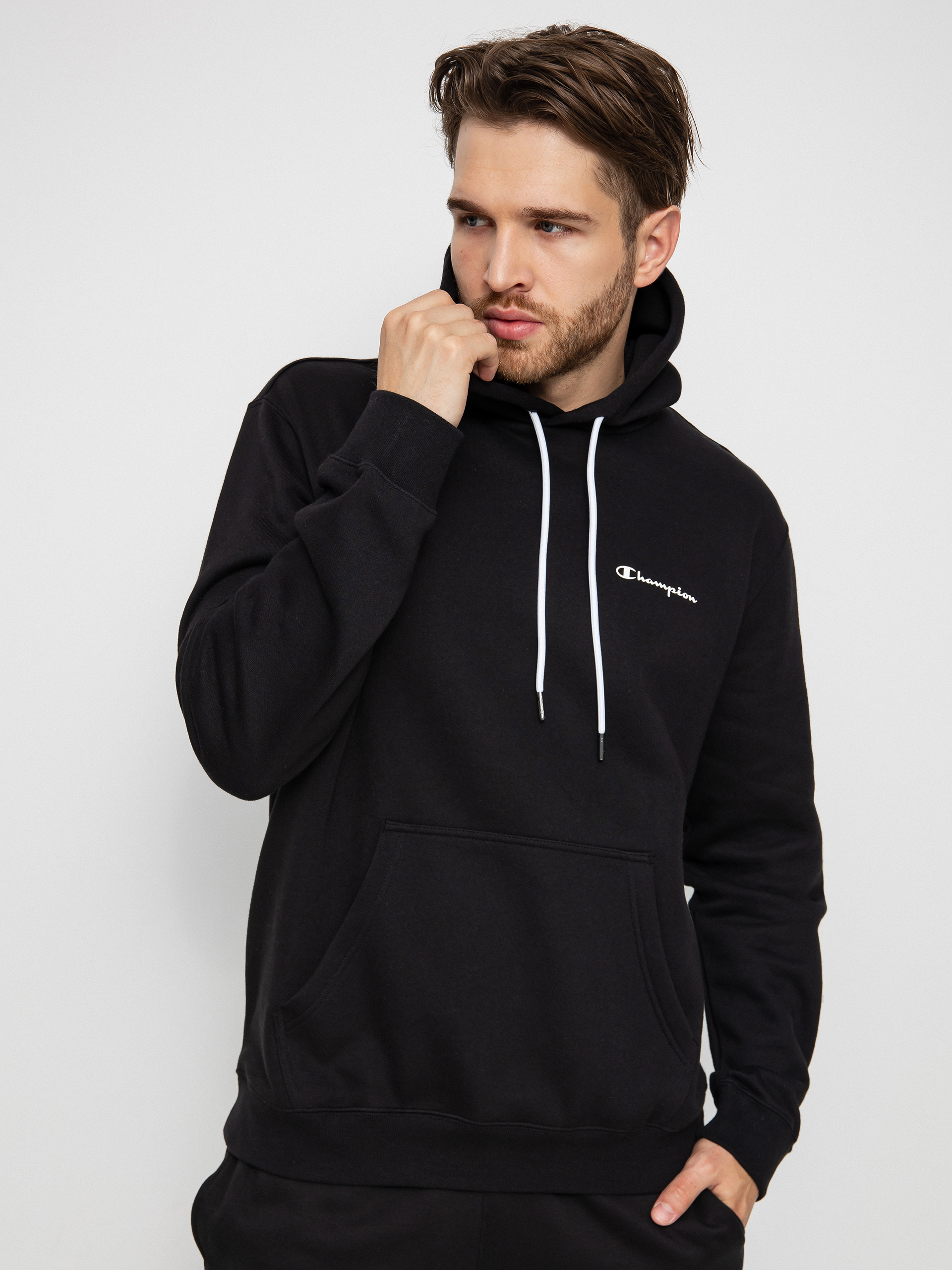 Champion Legacy Hooded Sweatshirt 218287 HD Hoodie (nbk)
