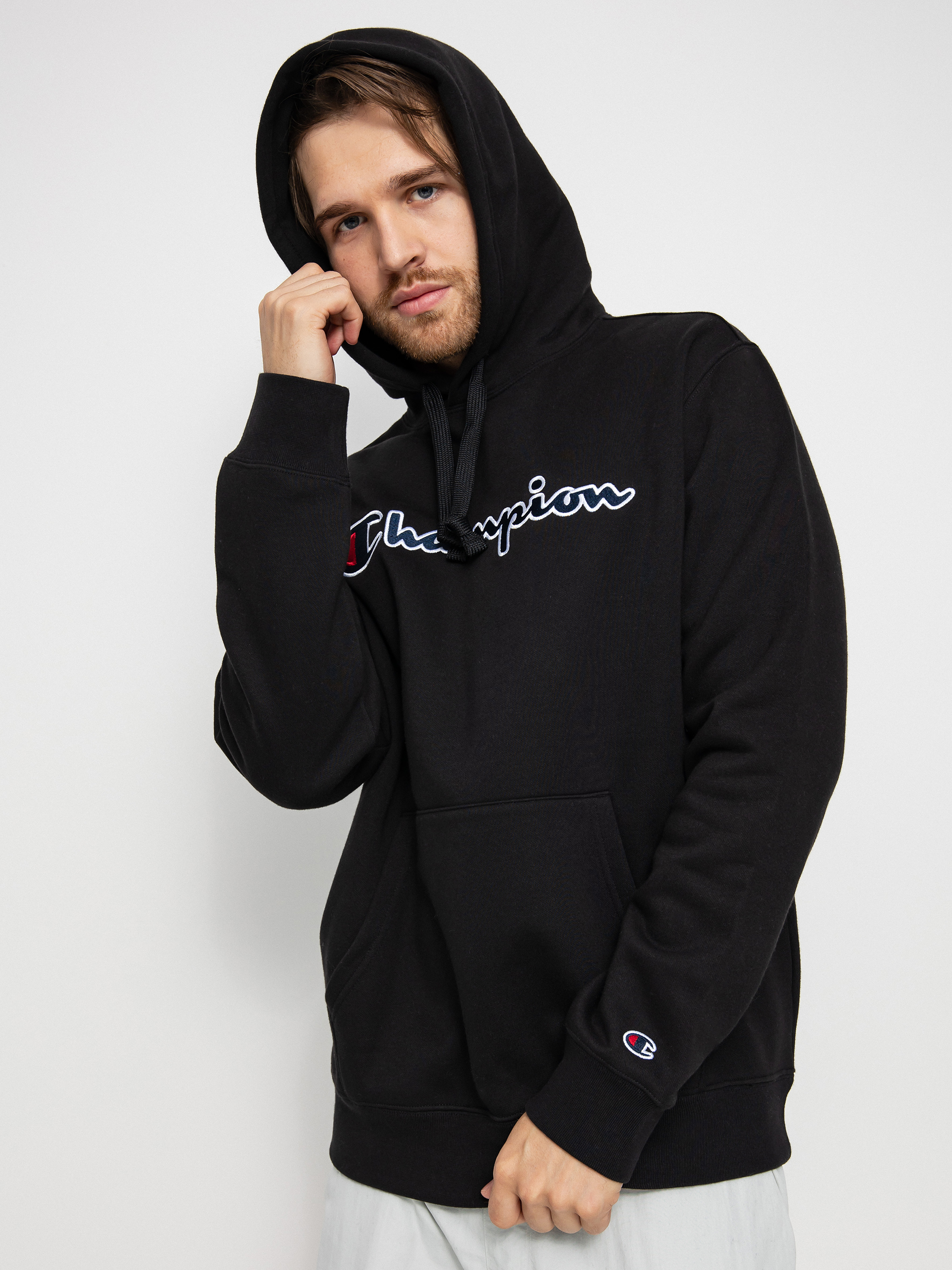 Champion Hooded Sweatshirt 217858 HD Hoodie (nbk)