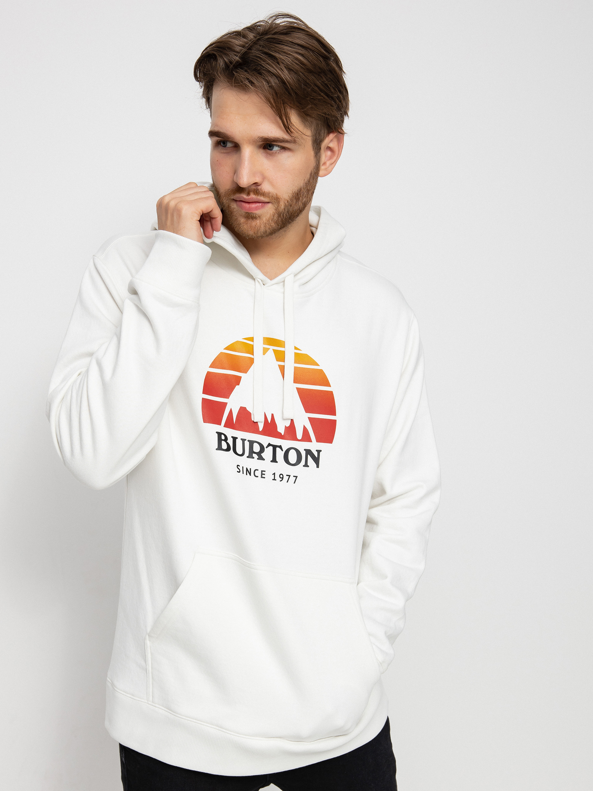 Burton Underhill HD Hoodie (stout white)