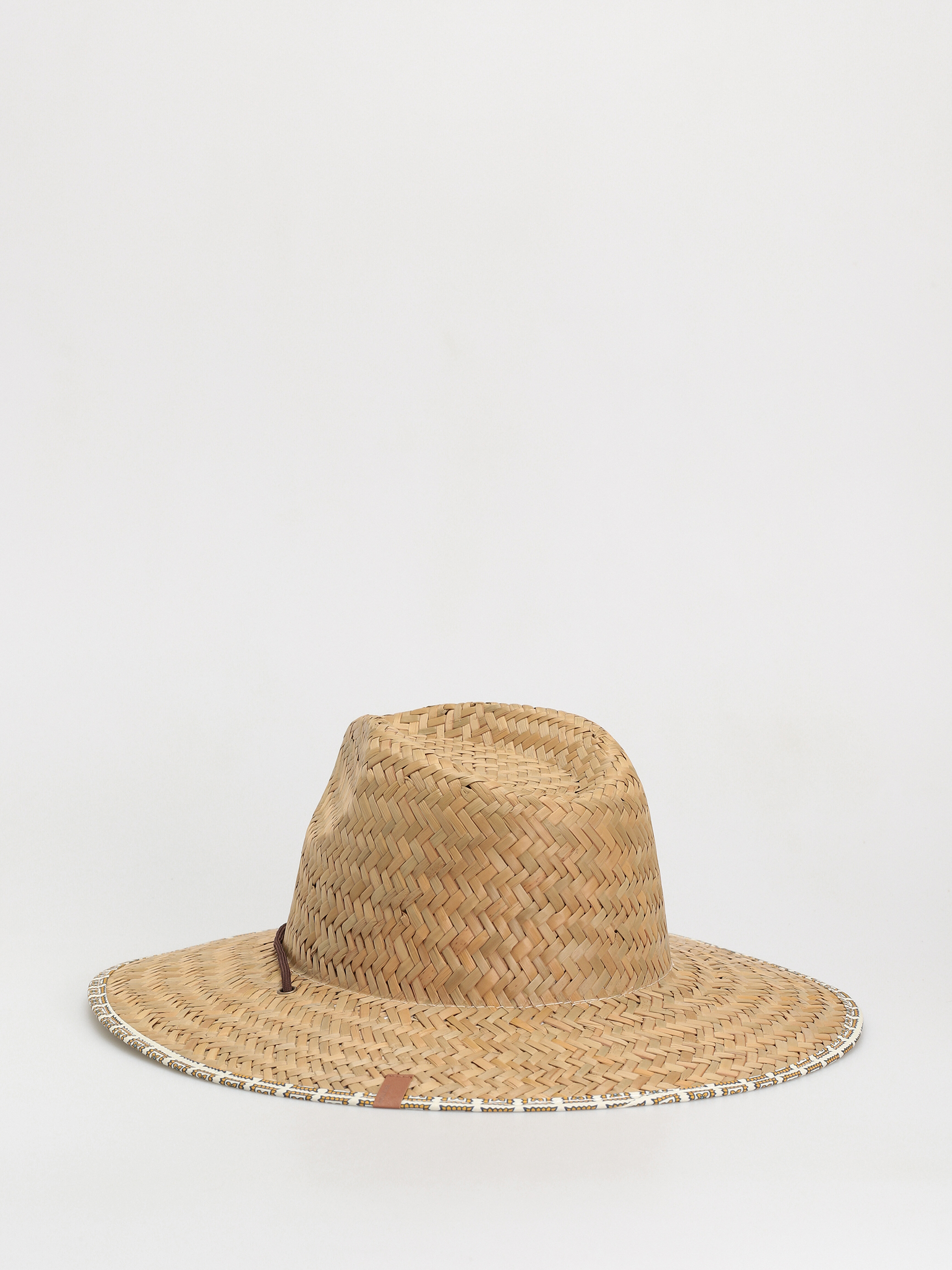 open weave wide brim hat