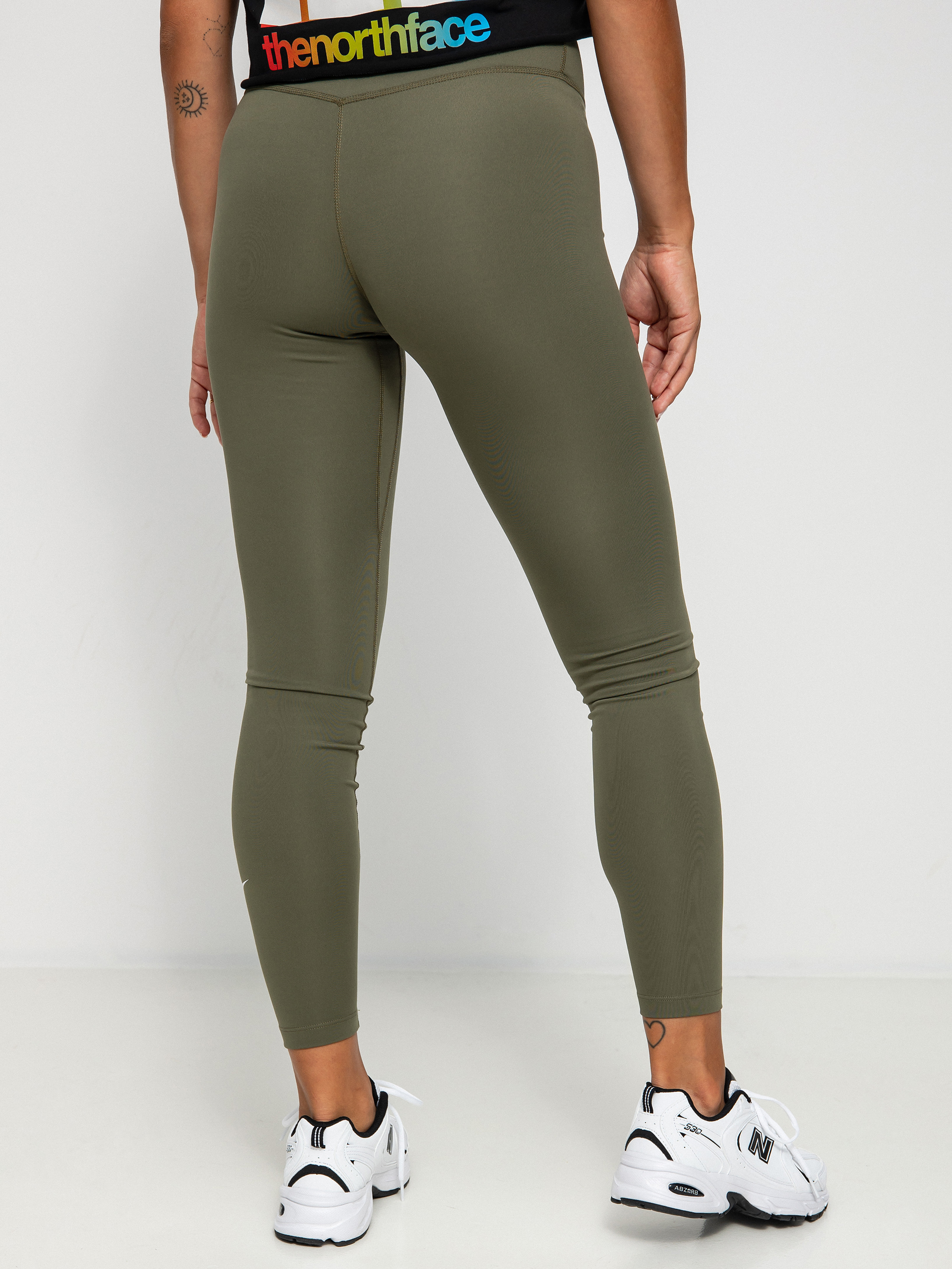 olive green leggings nike