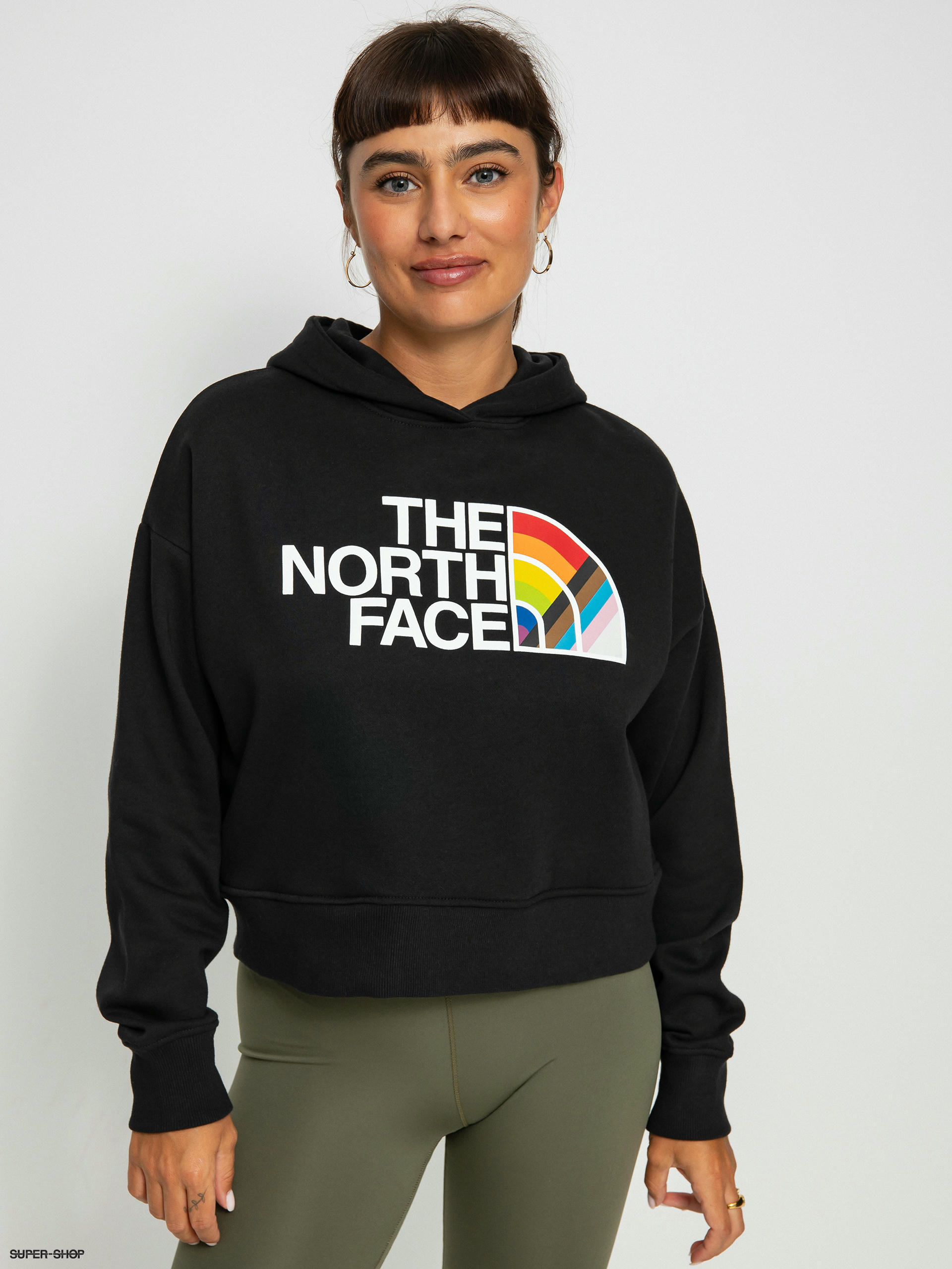 the north face hooded sweatshirts