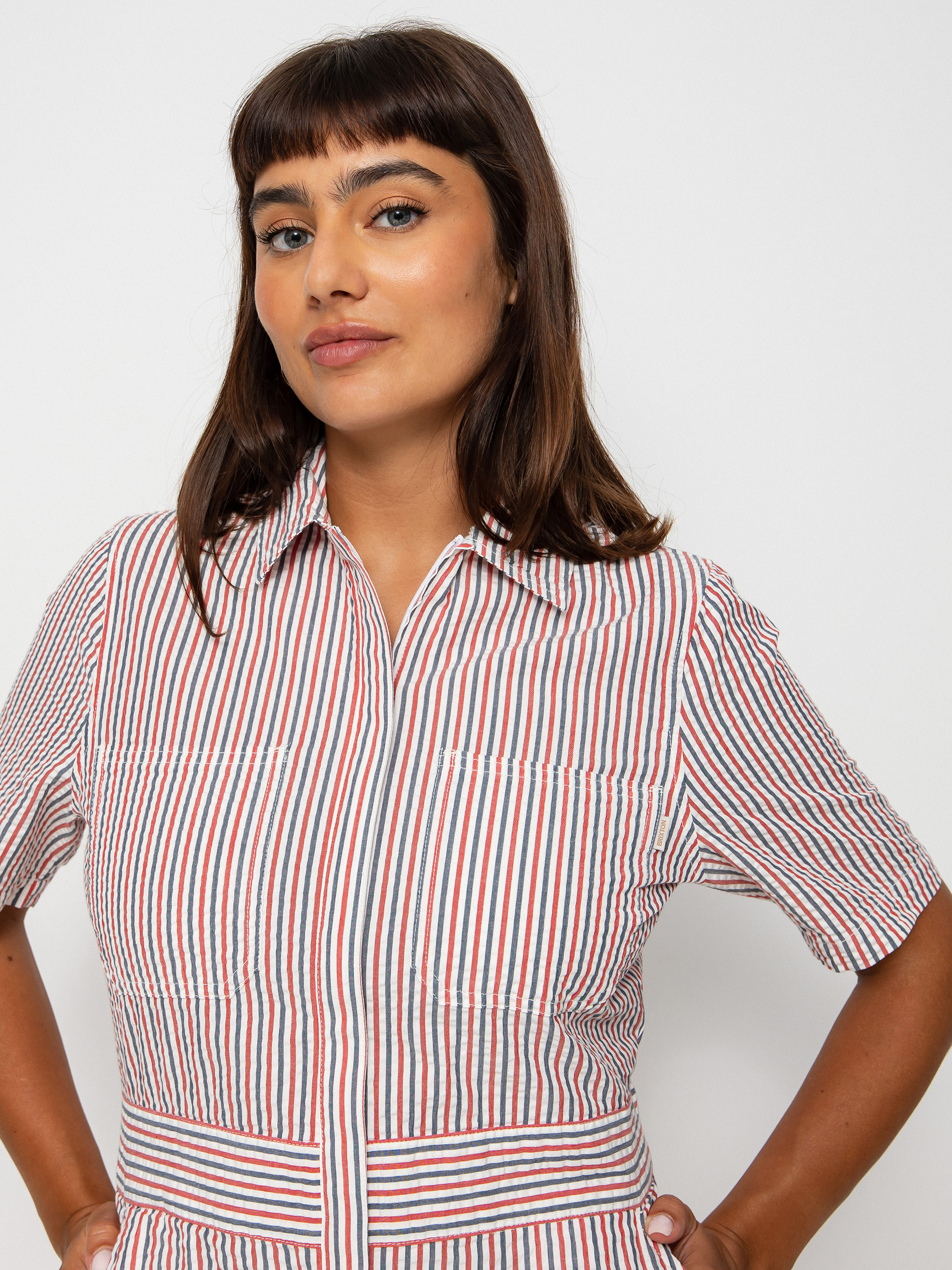 Damen Brixton Mersey Short Coverall Overall (coverall stripe)