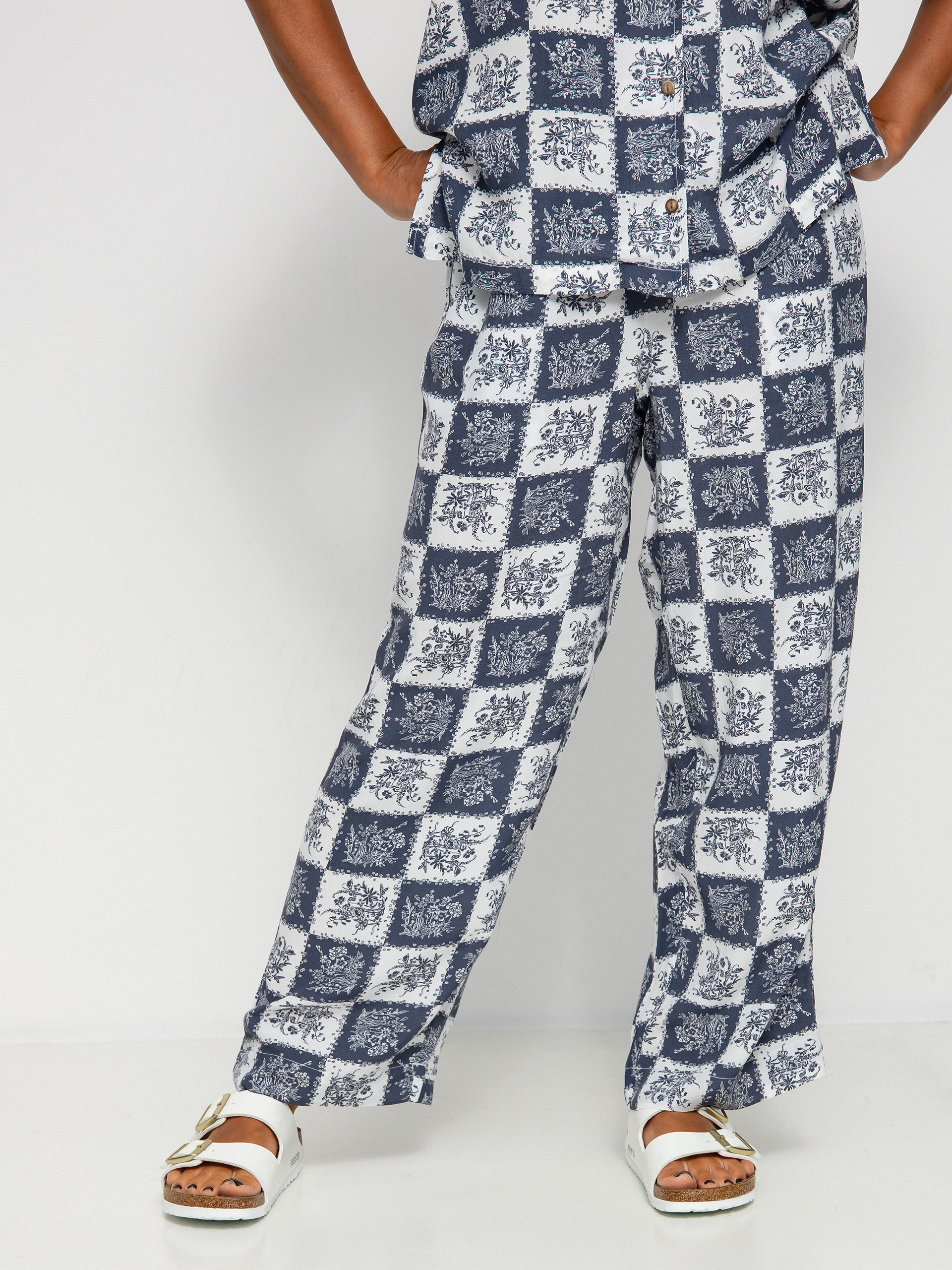 Brixton Patchwork Crop Pant Pants Wmn (joe blue)