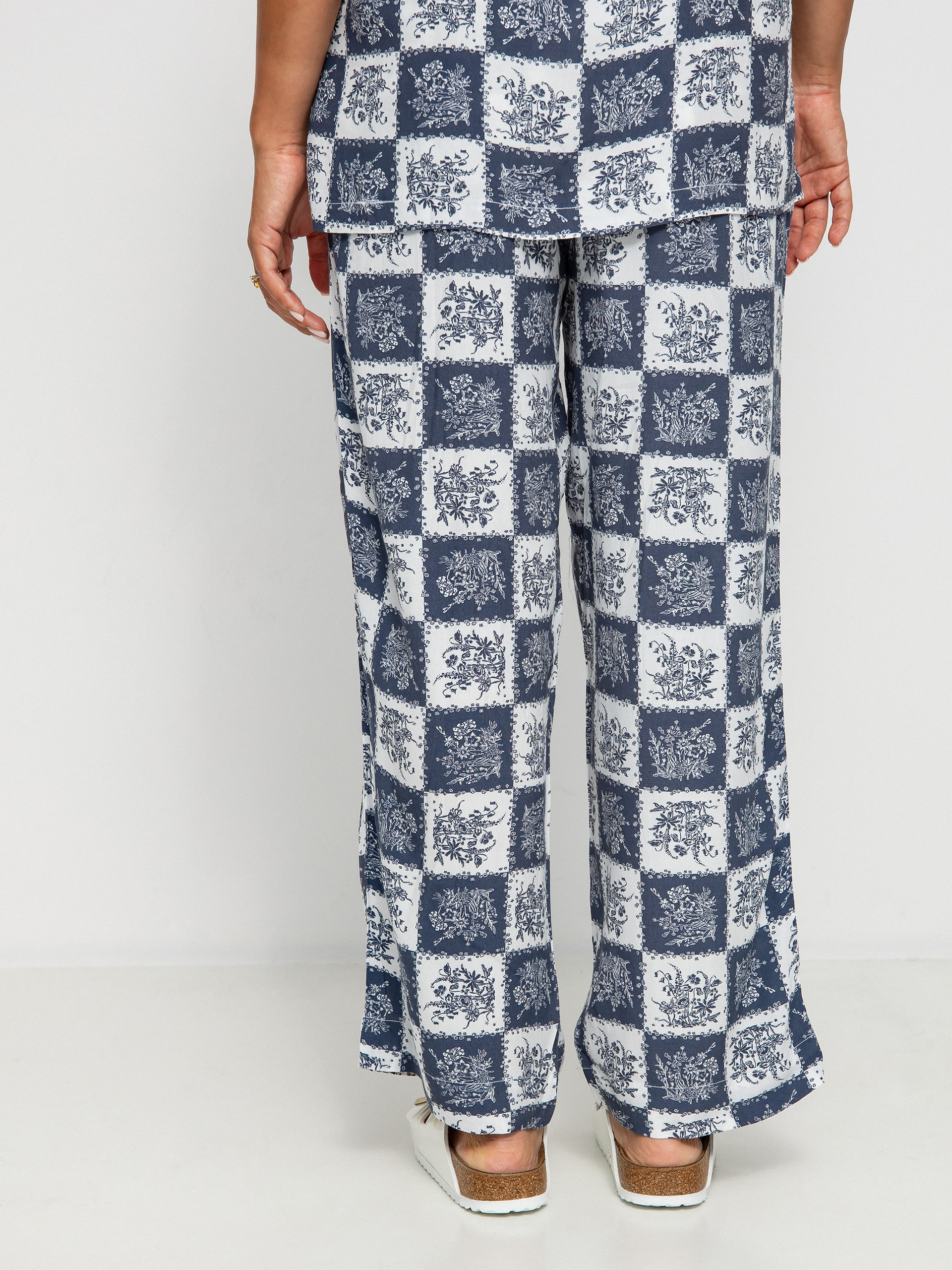 Brixton Patchwork Crop Pant Pants Wmn (joe blue)