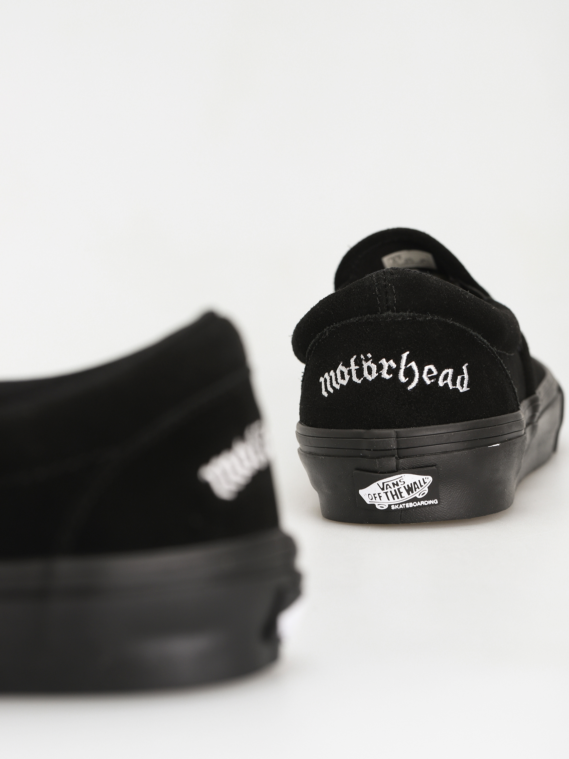 Vans X Motorhead Skate Slip On Shoes (black/black)