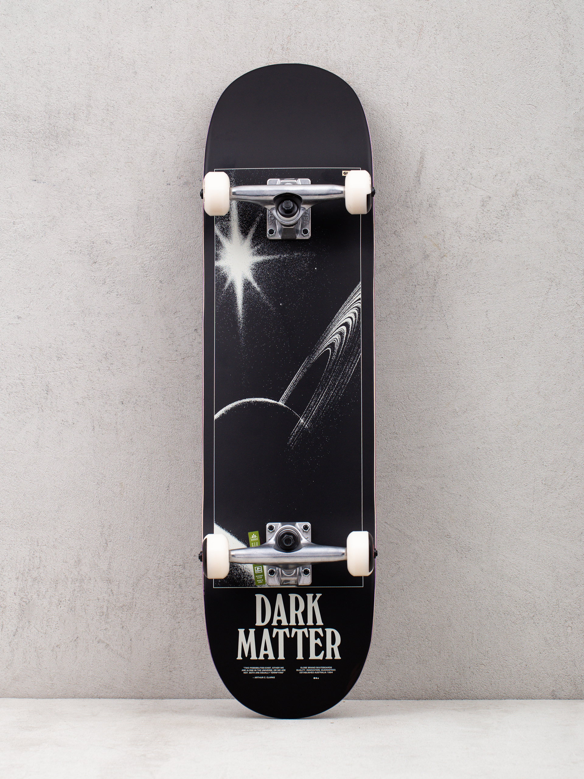 Globe G1 Orbit Skateboard - black (dark matter)