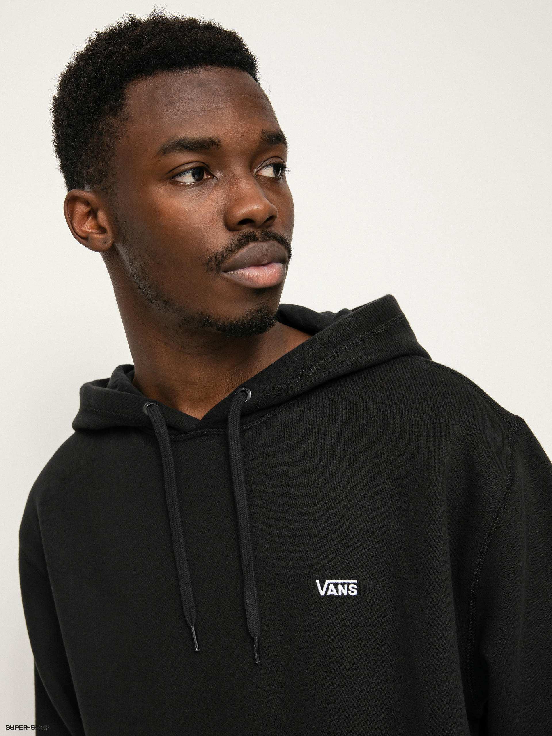 Vans classic shop hoodie black