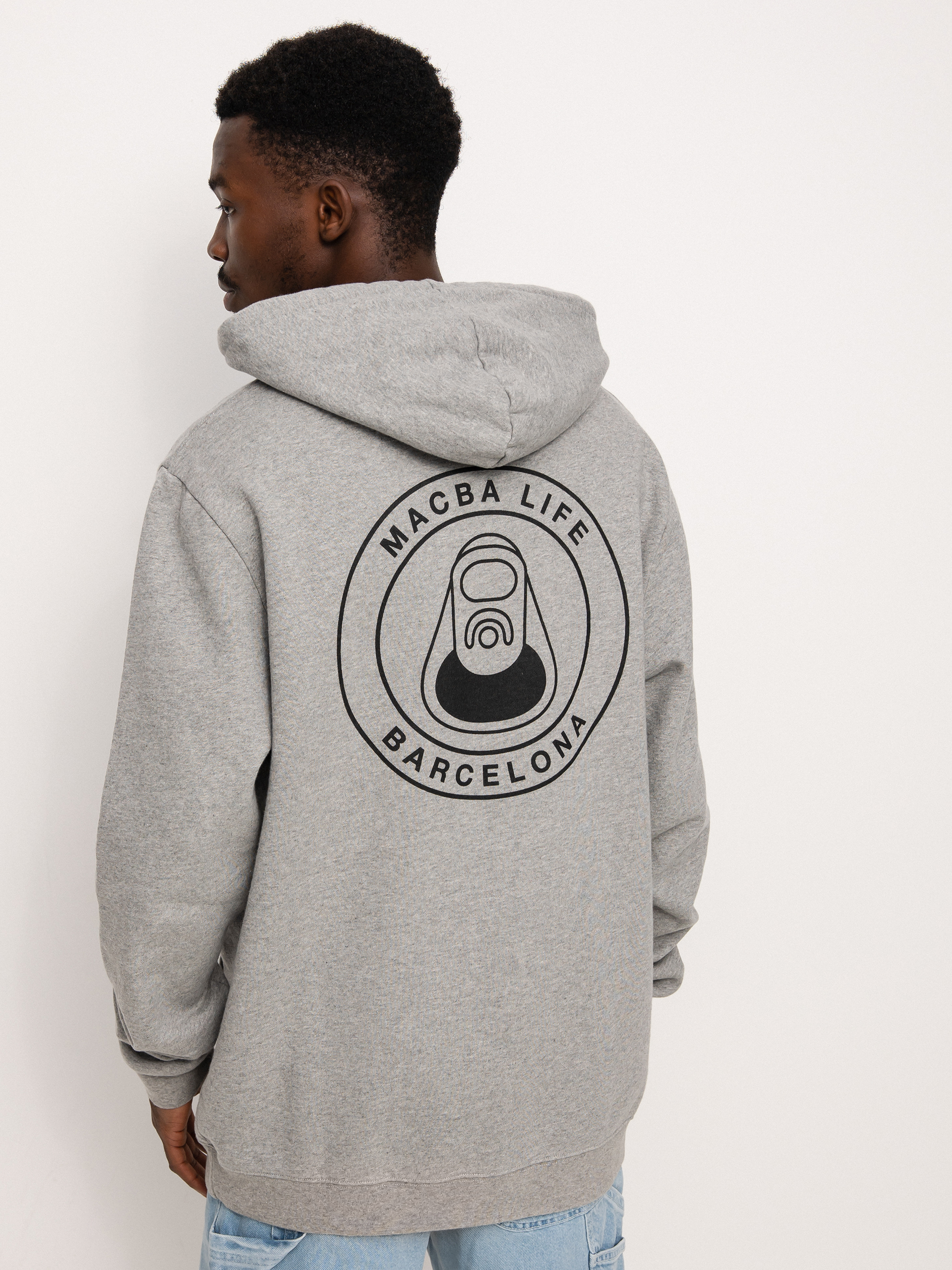 Macba Life Og Logo HD Hoodie (heather grey)