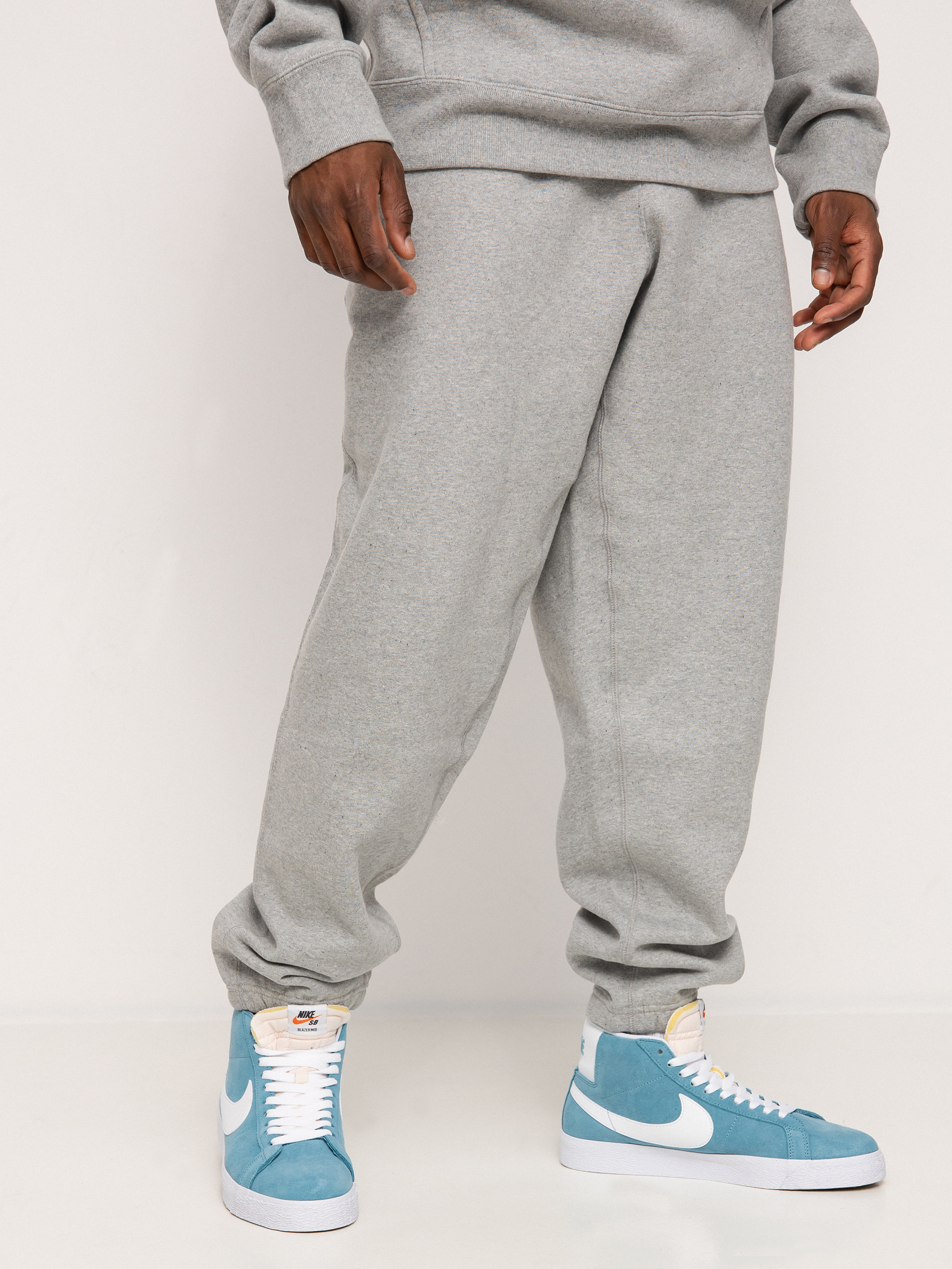Nike SB Nikelab Pants (dk grey heather/white)